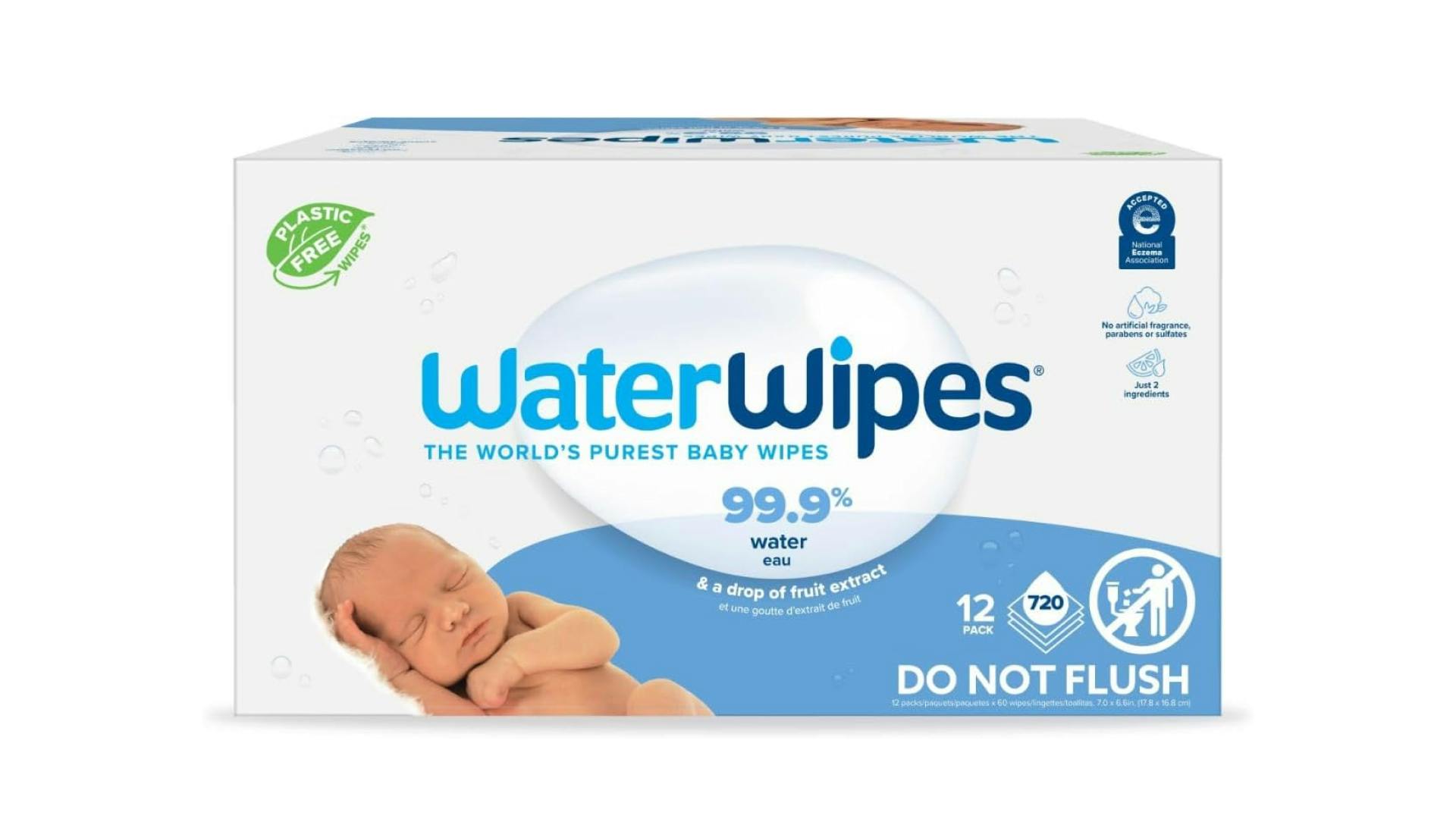water baby wipes