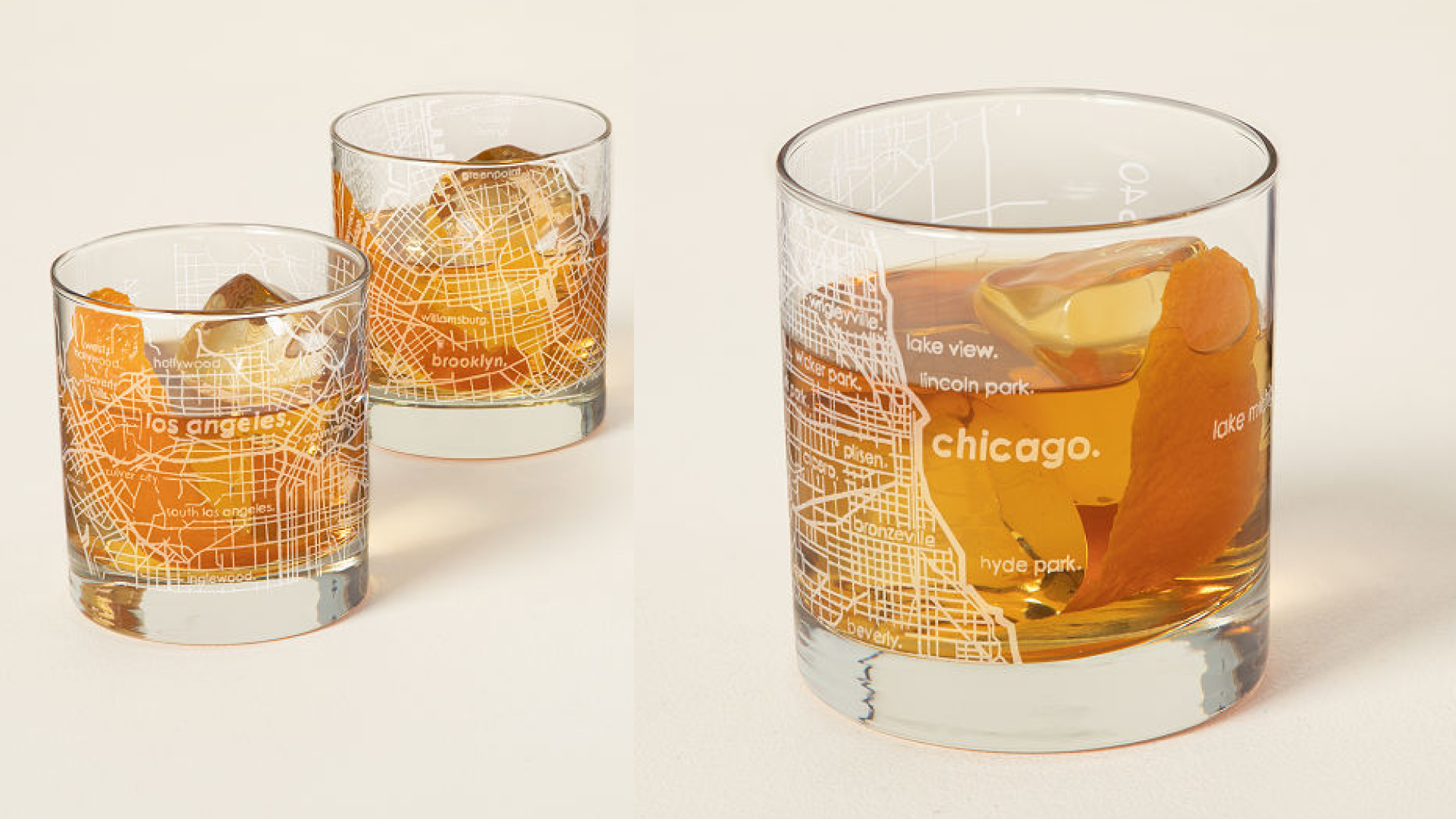 Whiskey glasses