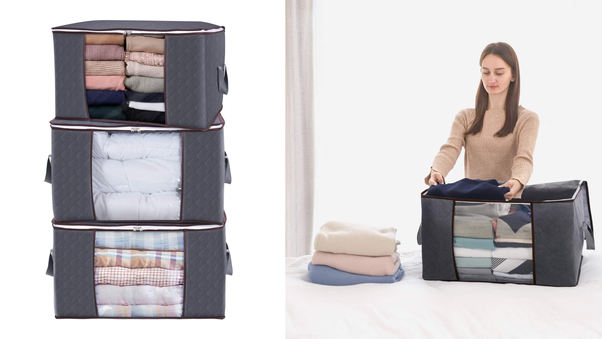 Fabric storage bags