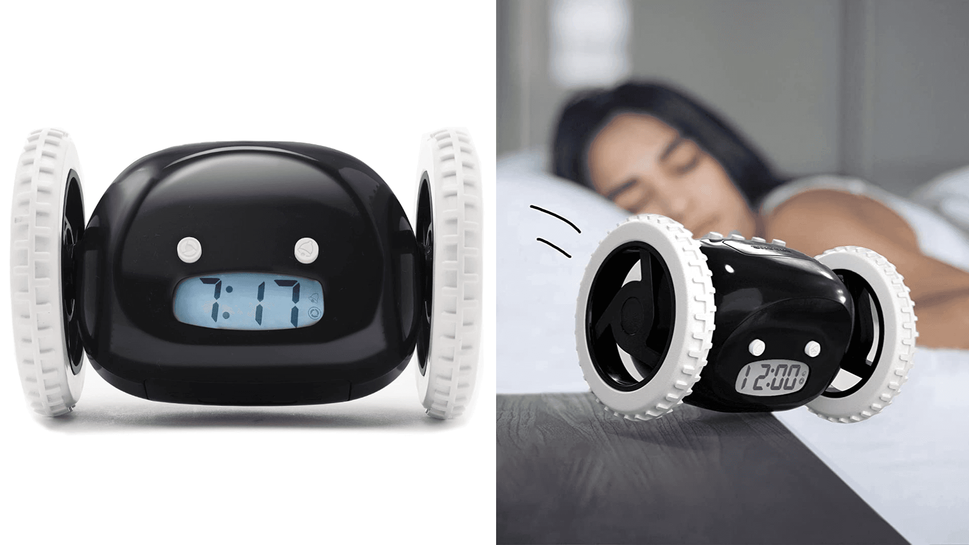 Clocky alarm clock