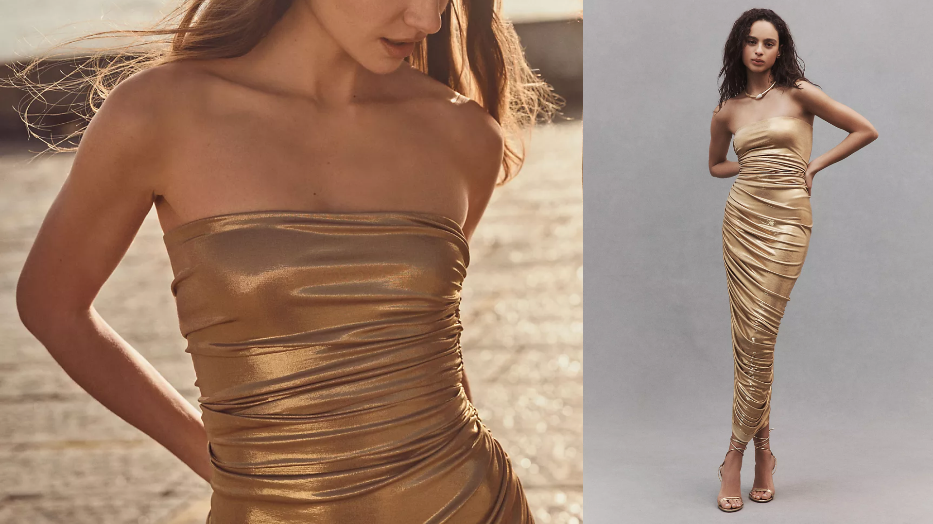 metallic-dress