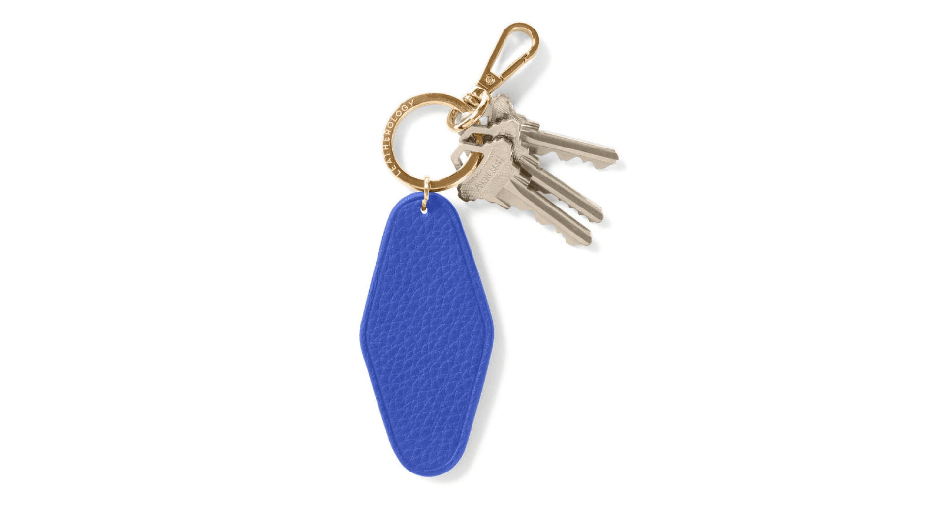 leather keychain