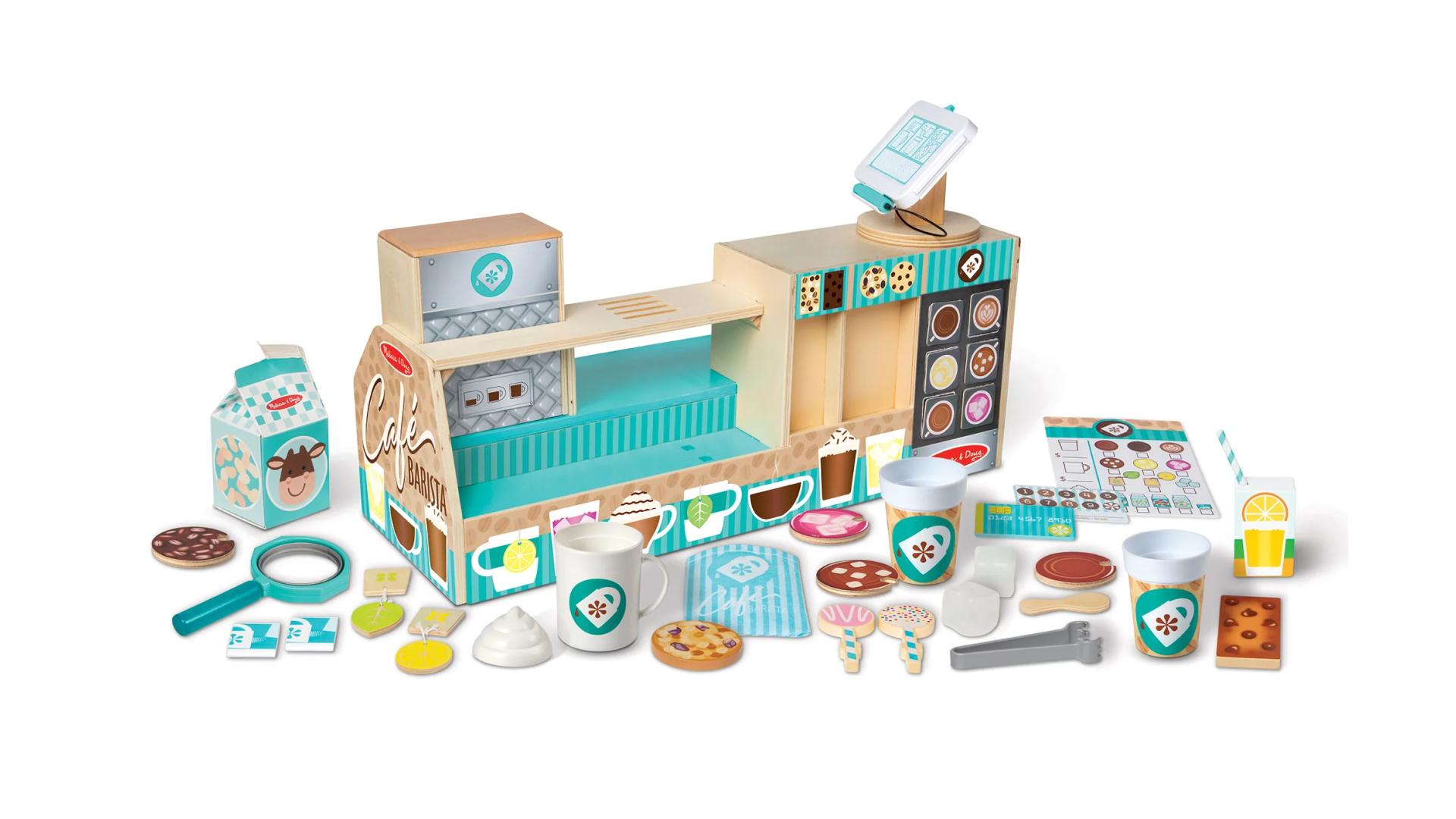 toddler play center barista set