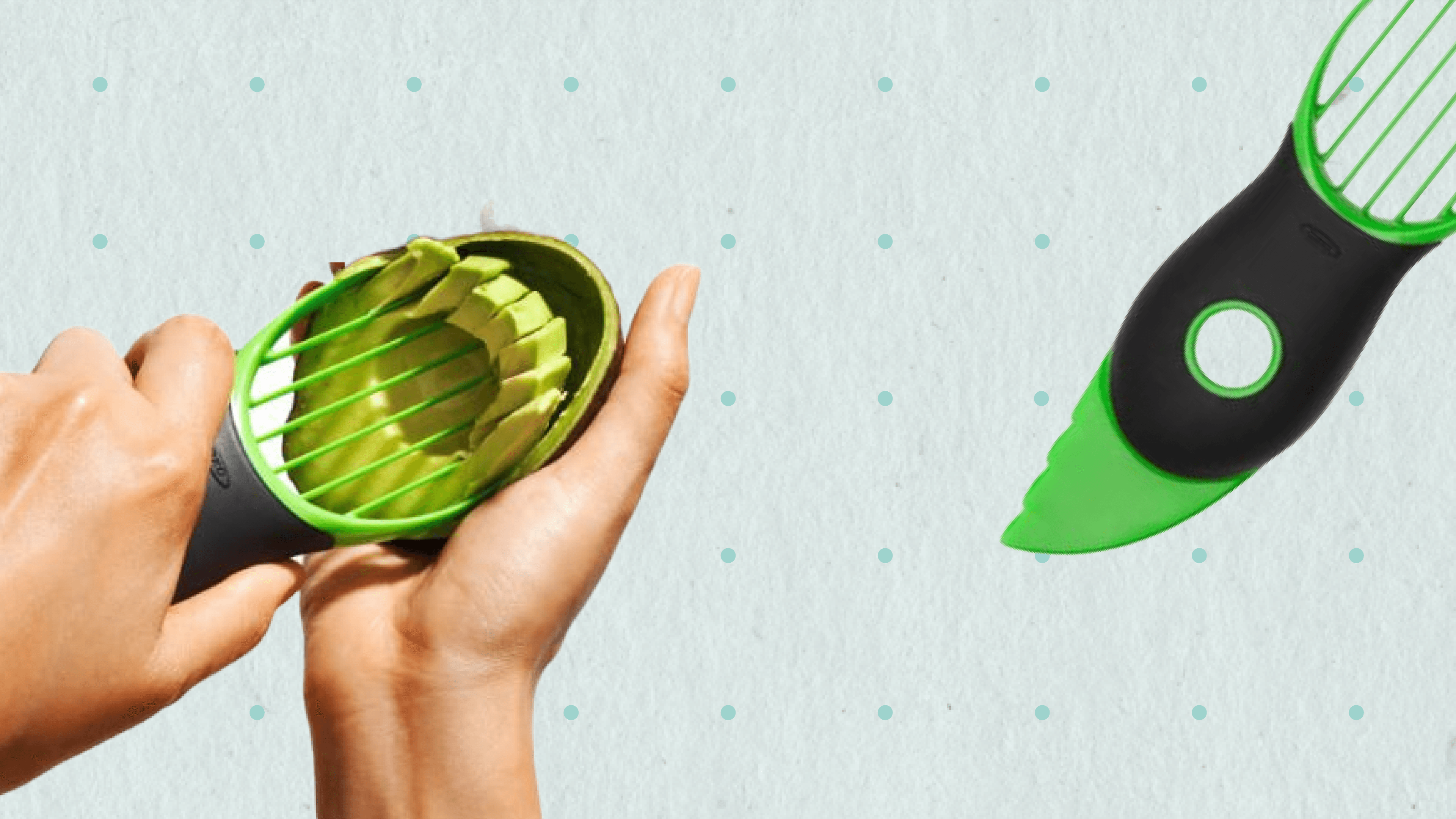 oxo avocado slicing tool