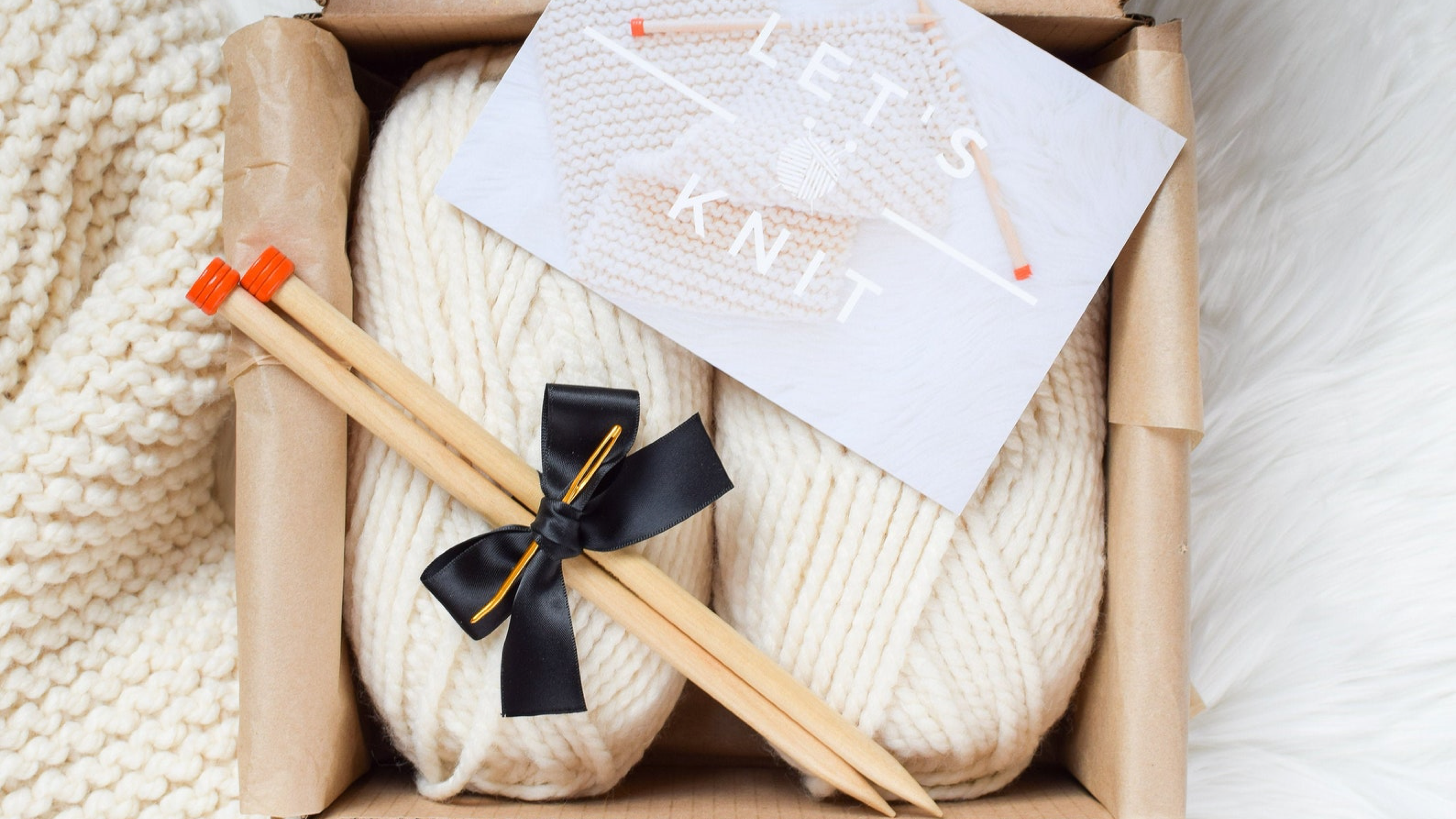 A beginner’s knitting kit