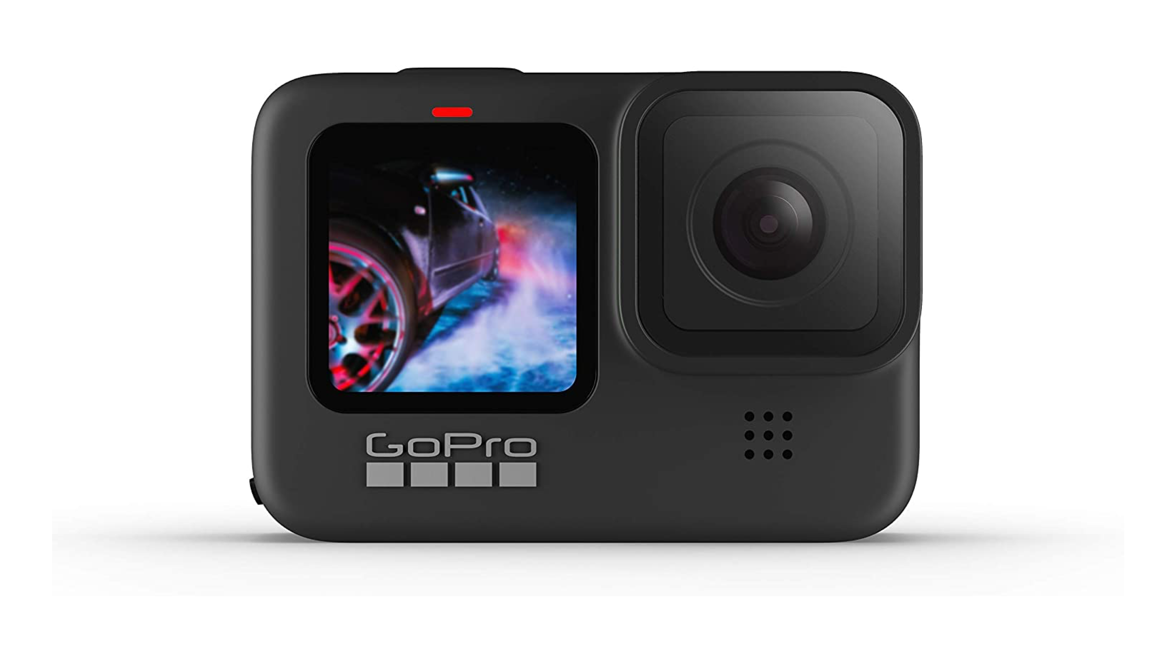 A GoPro camera 