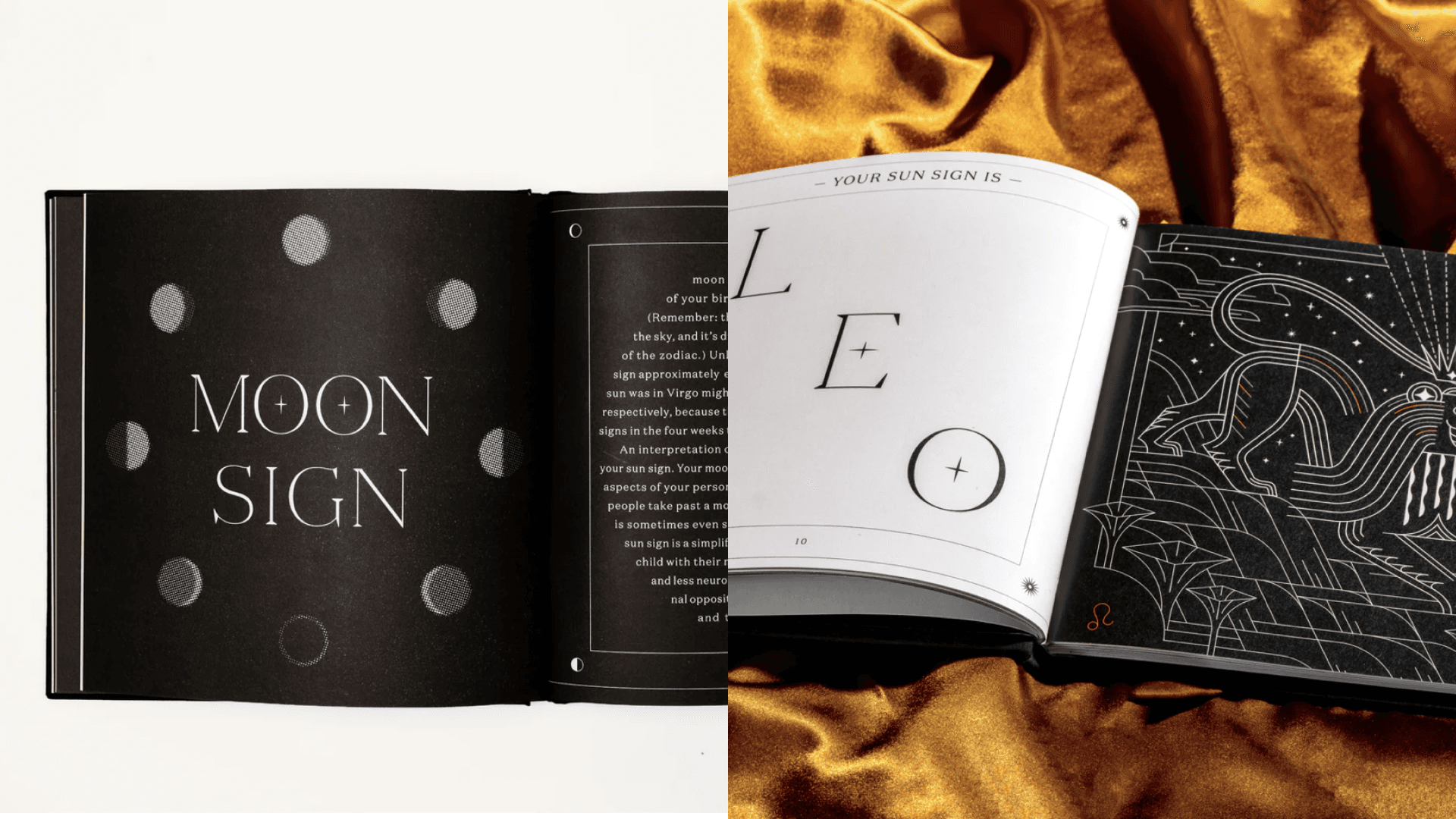 Astrology book reading on birth chart