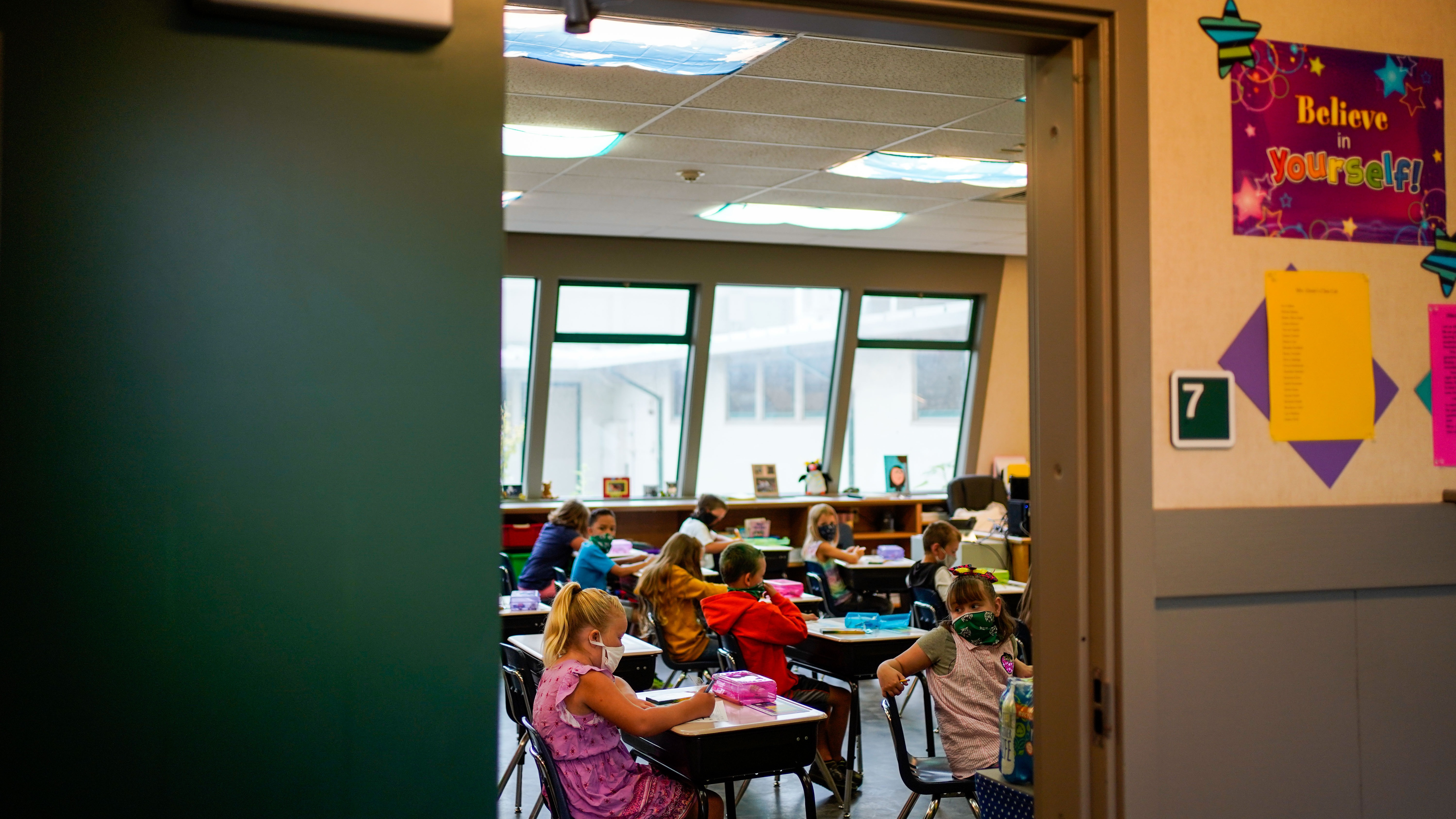 Students returning to in-person instruction