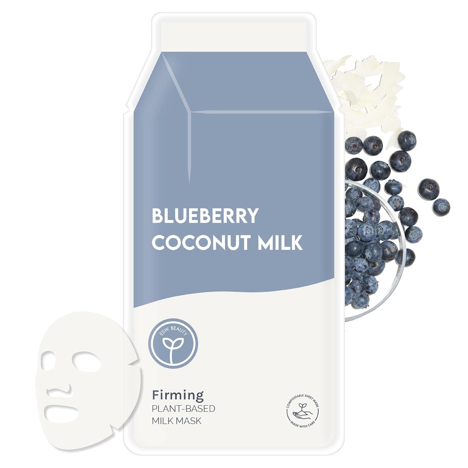 ESW Beauty Plant-Based Milk Sheet Mask