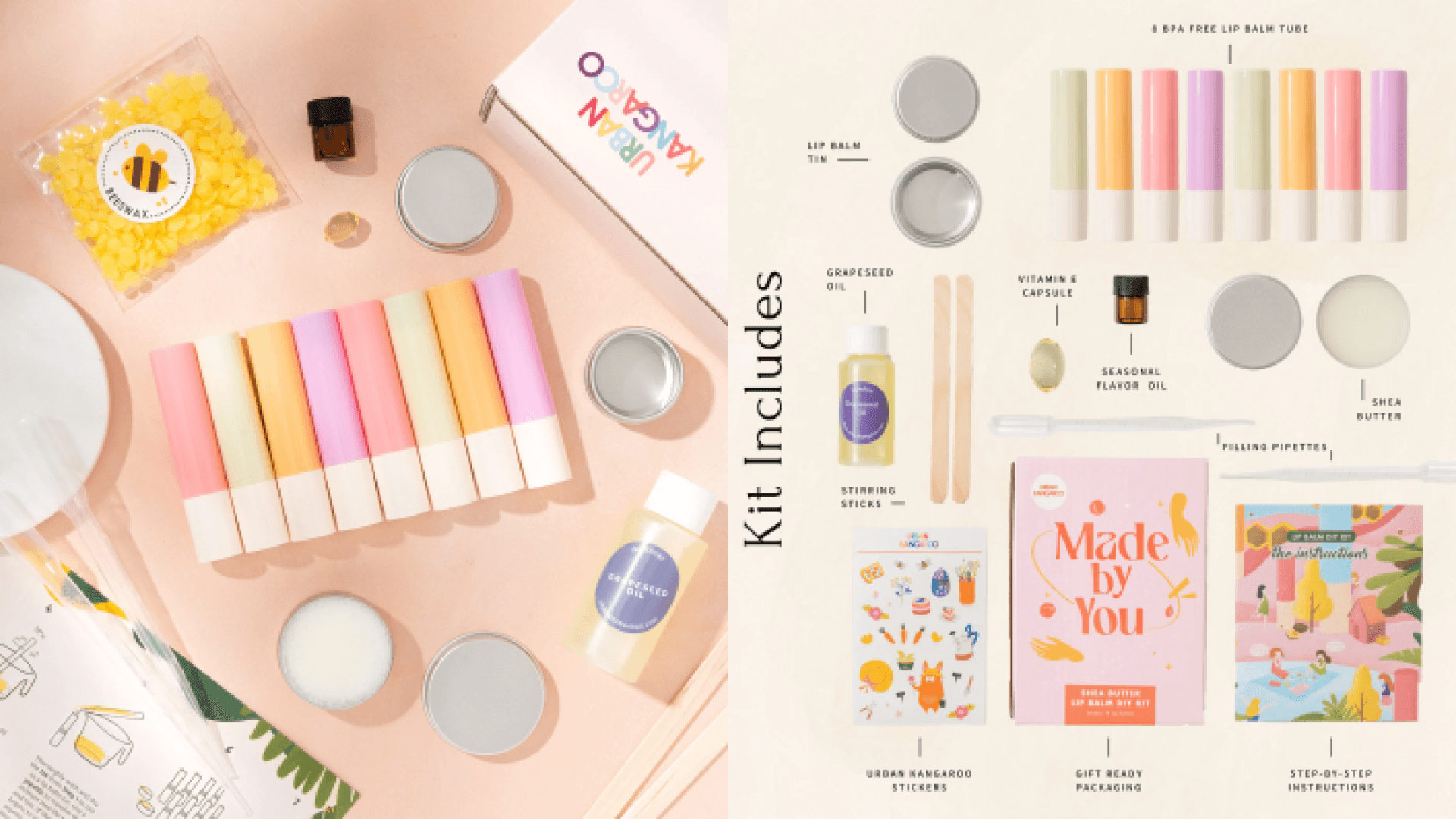 Lip balm making kit crafting hobbies for women