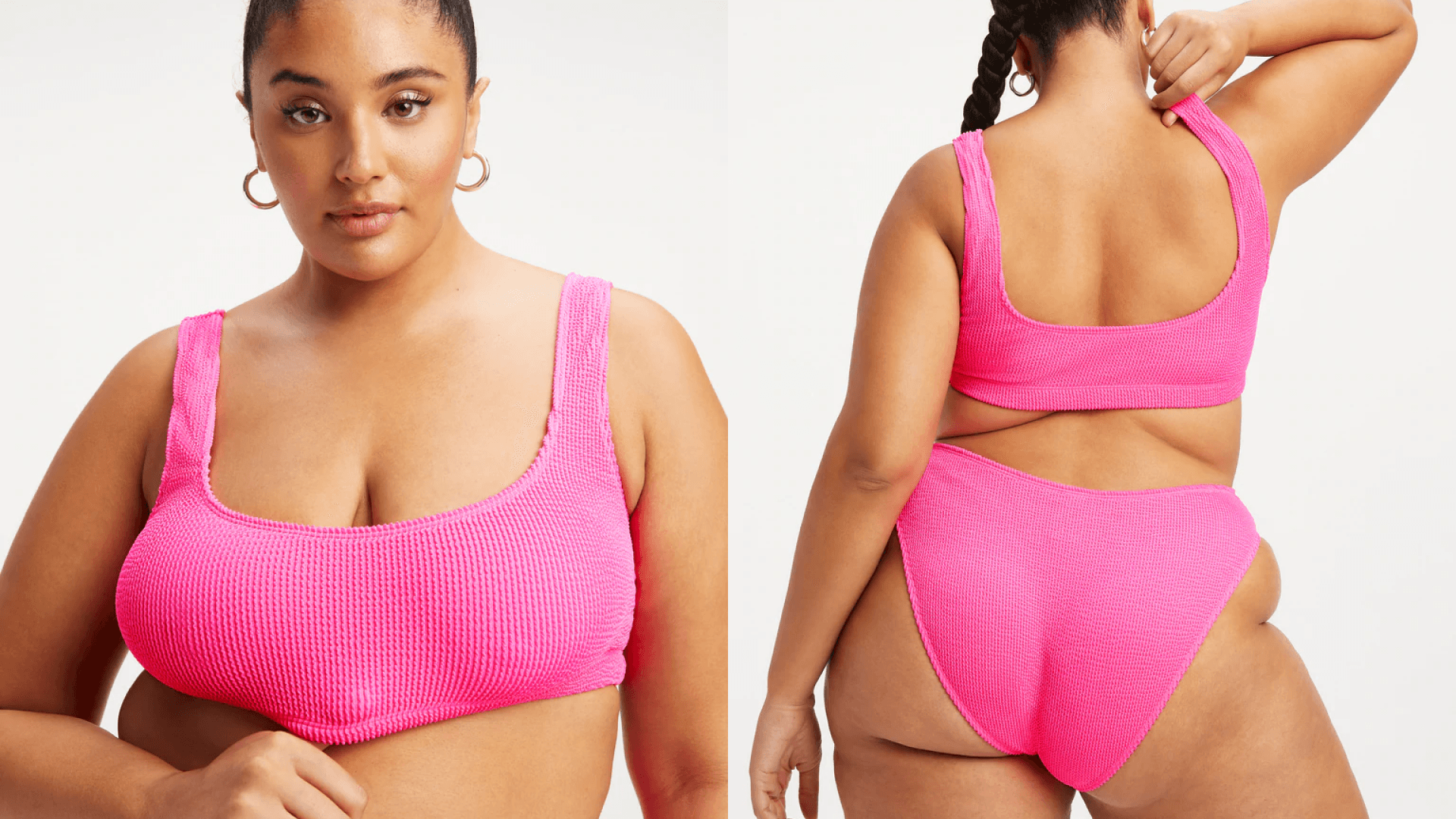 Good American high waisted bikini