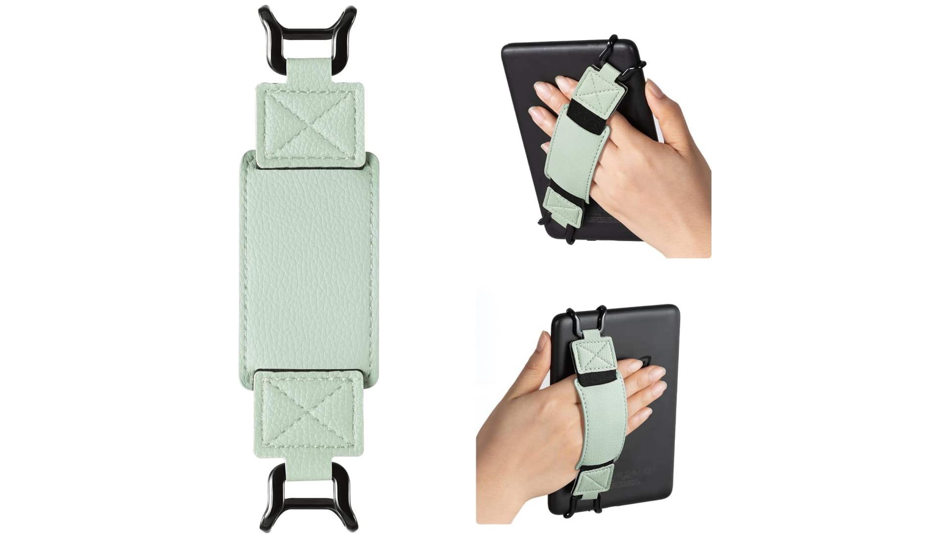 A hand strap for Kindles and Tablets.