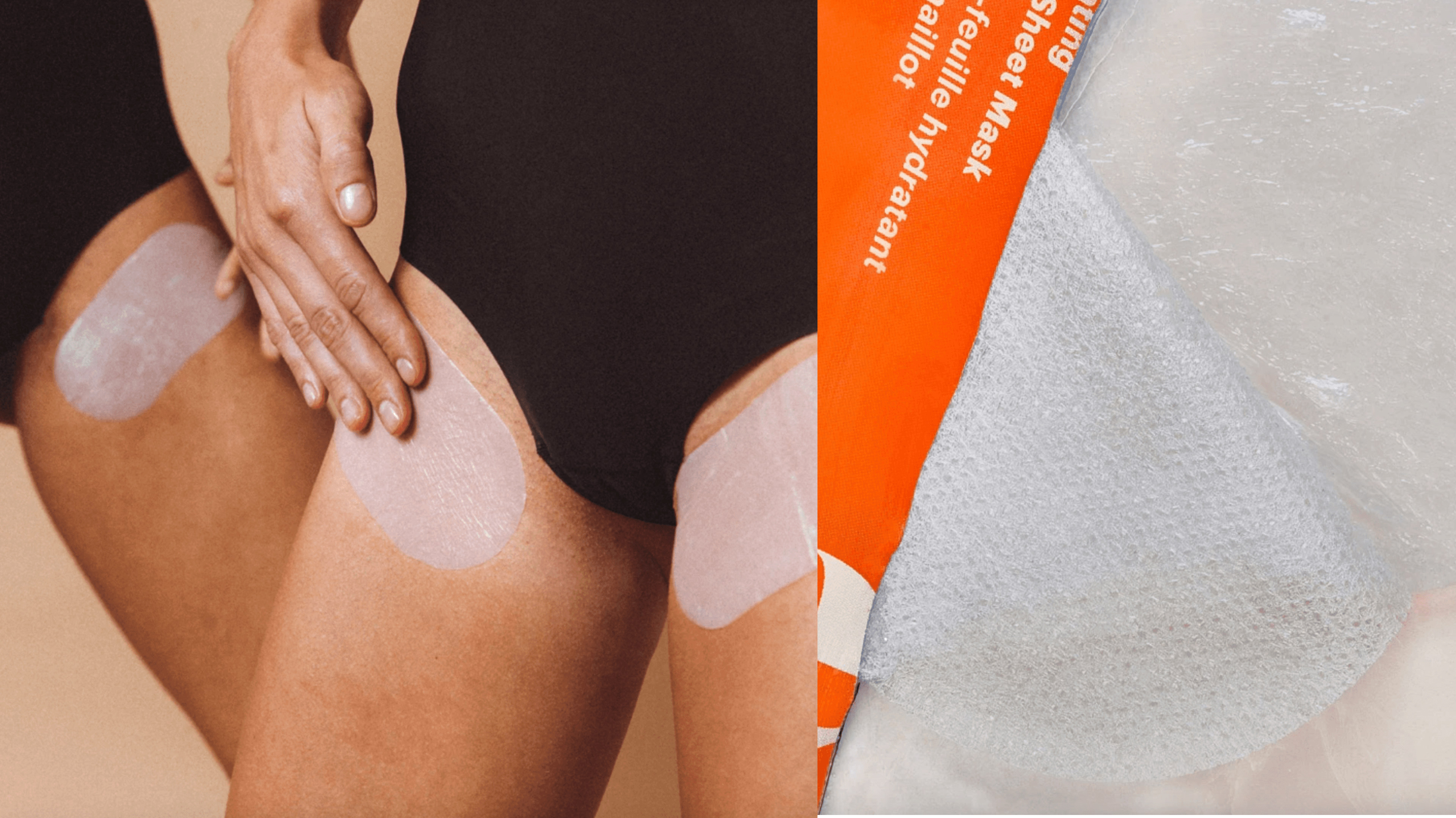 bikini sheet mask to help with razor burn and ingrown hairs