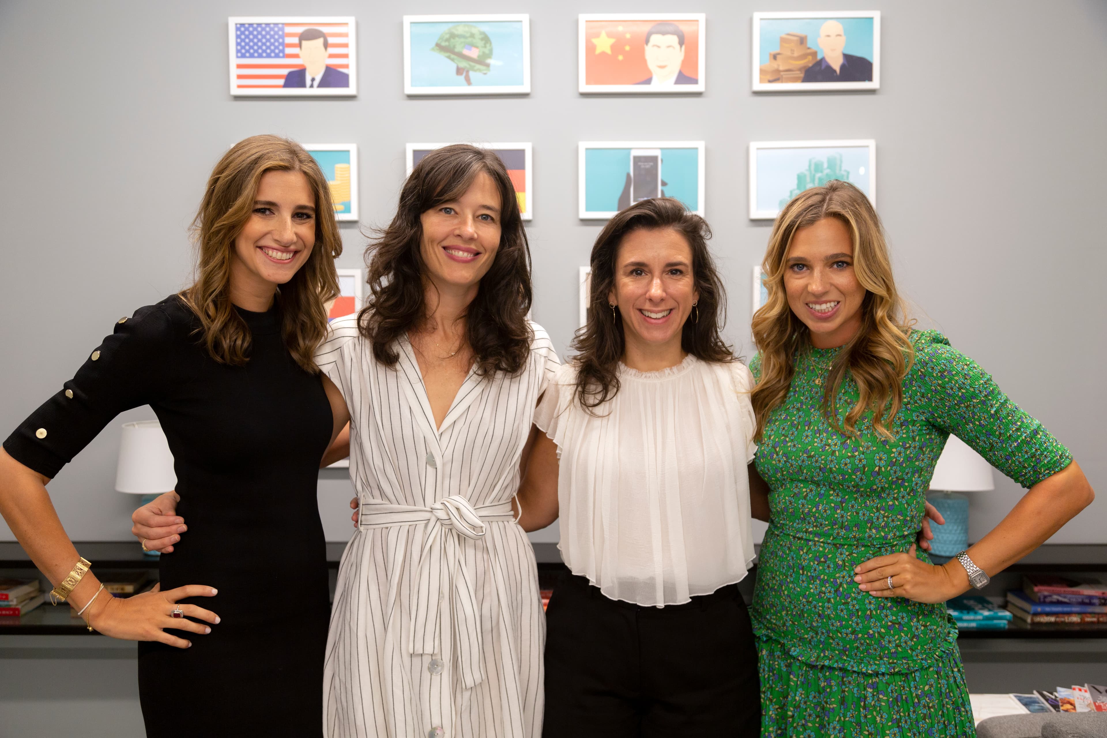 Carly Zakin, Megan Twohey, Jodi Kantor, Danielle Weisberg