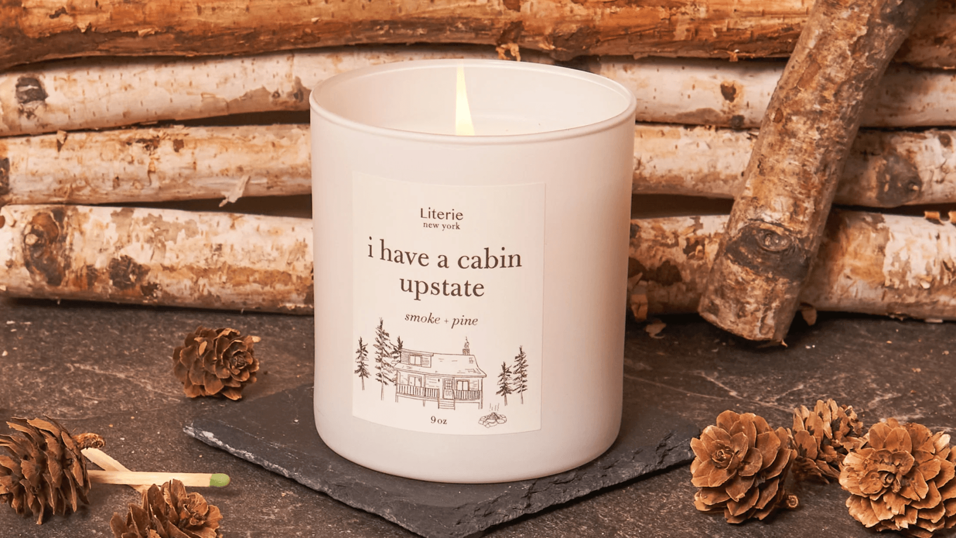 outdoor scented candle