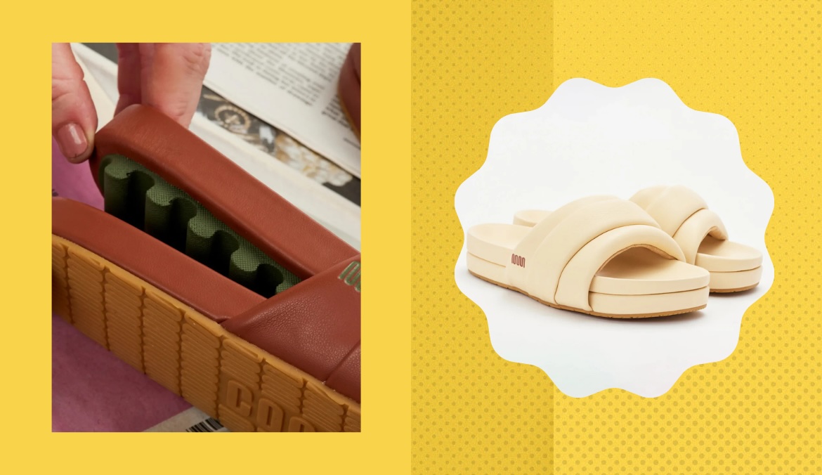 Featured image for Commbi Slides are Like the Build-A-Bear of Sandals and Let You Customize Your Footbeds to Your Exact Liking