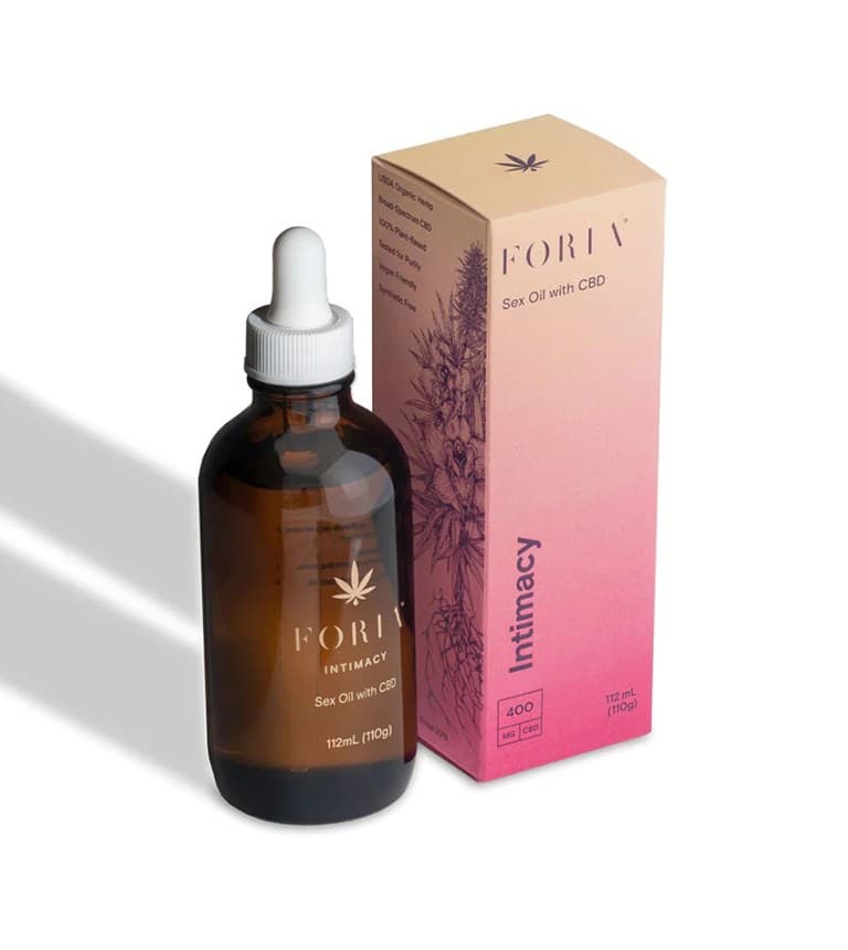 foria intimacy sex oil with cbd