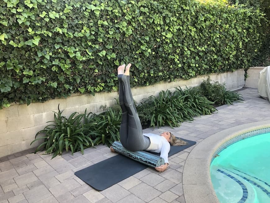 Foam rolling moves for bloating