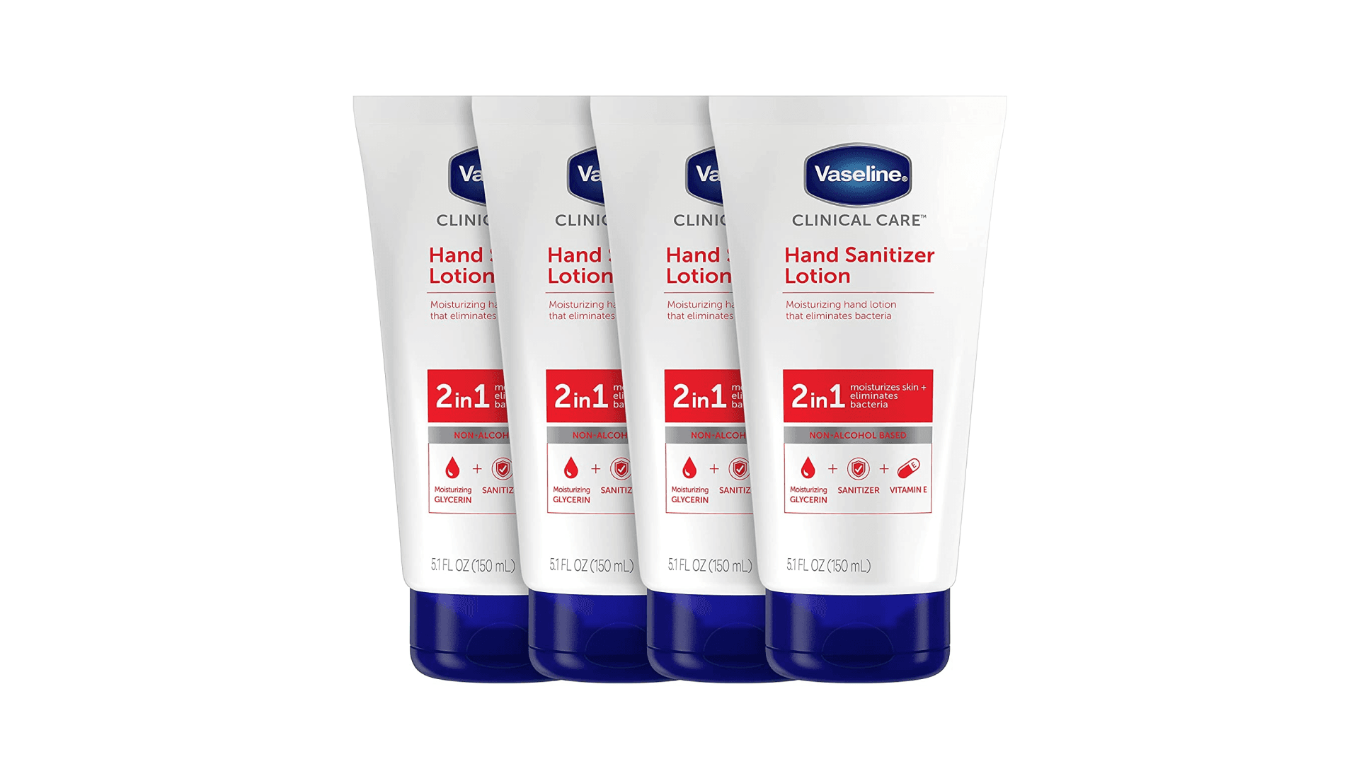 Vaseline 2-in-1 sanitizer lotion combo