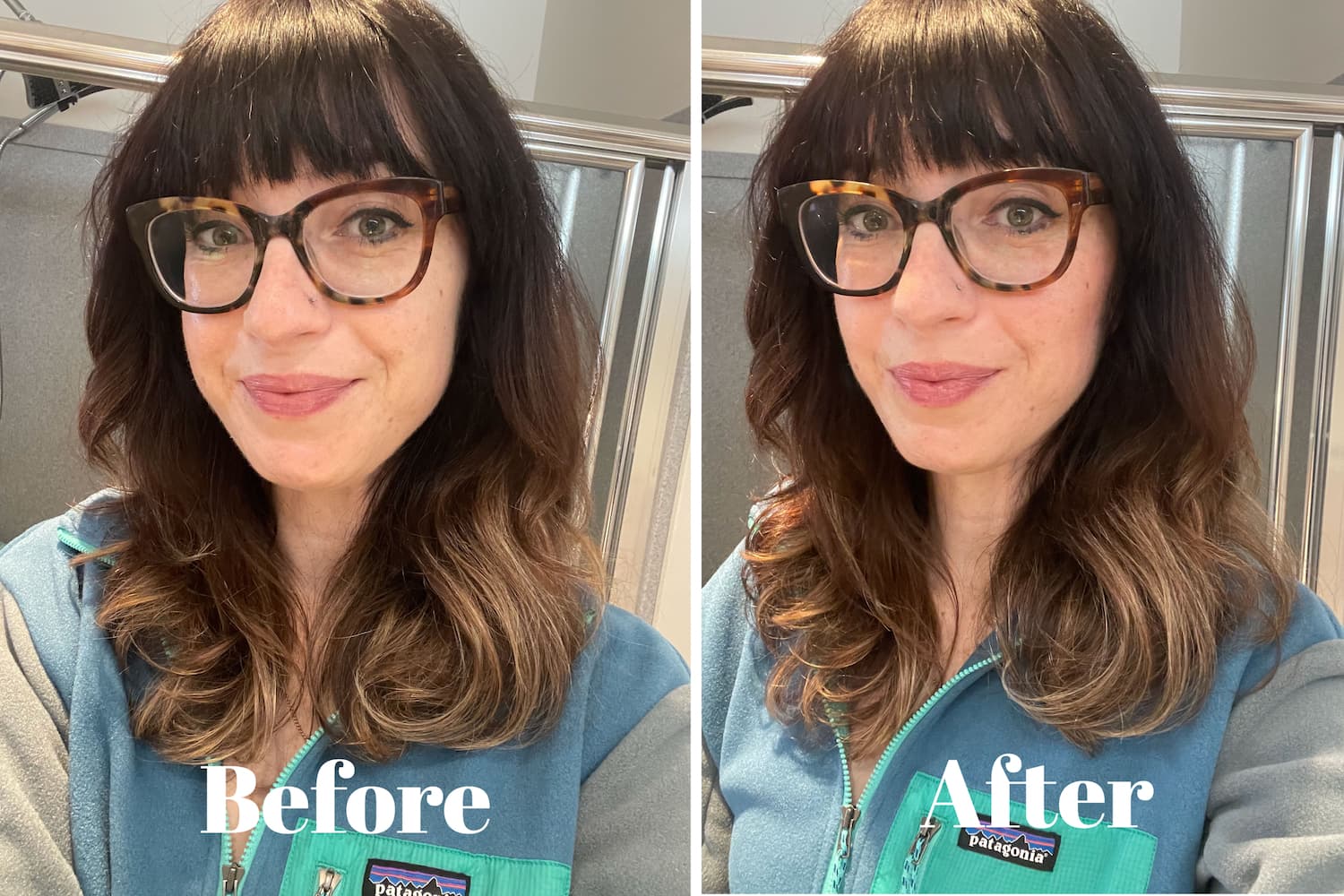 Writer Gina Vaynshteyn wearing miracle balm dusty rose