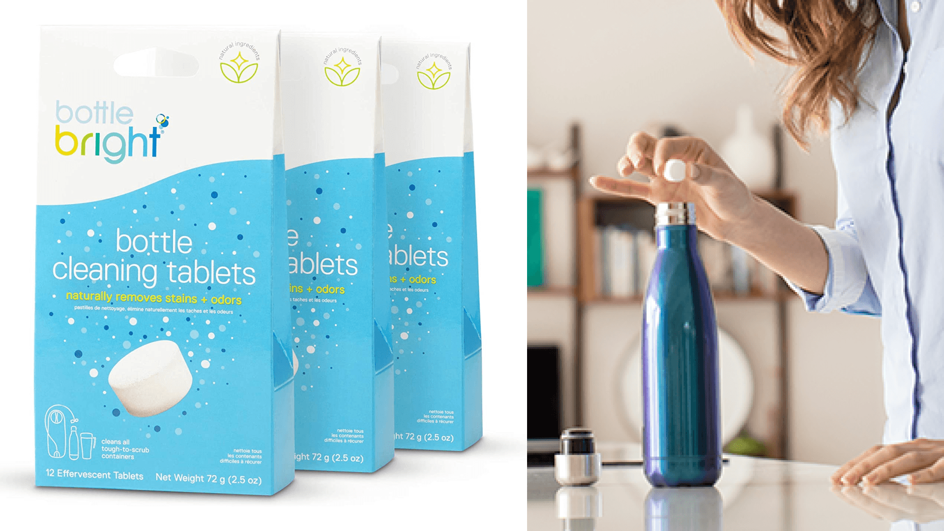 bottle bright tablets