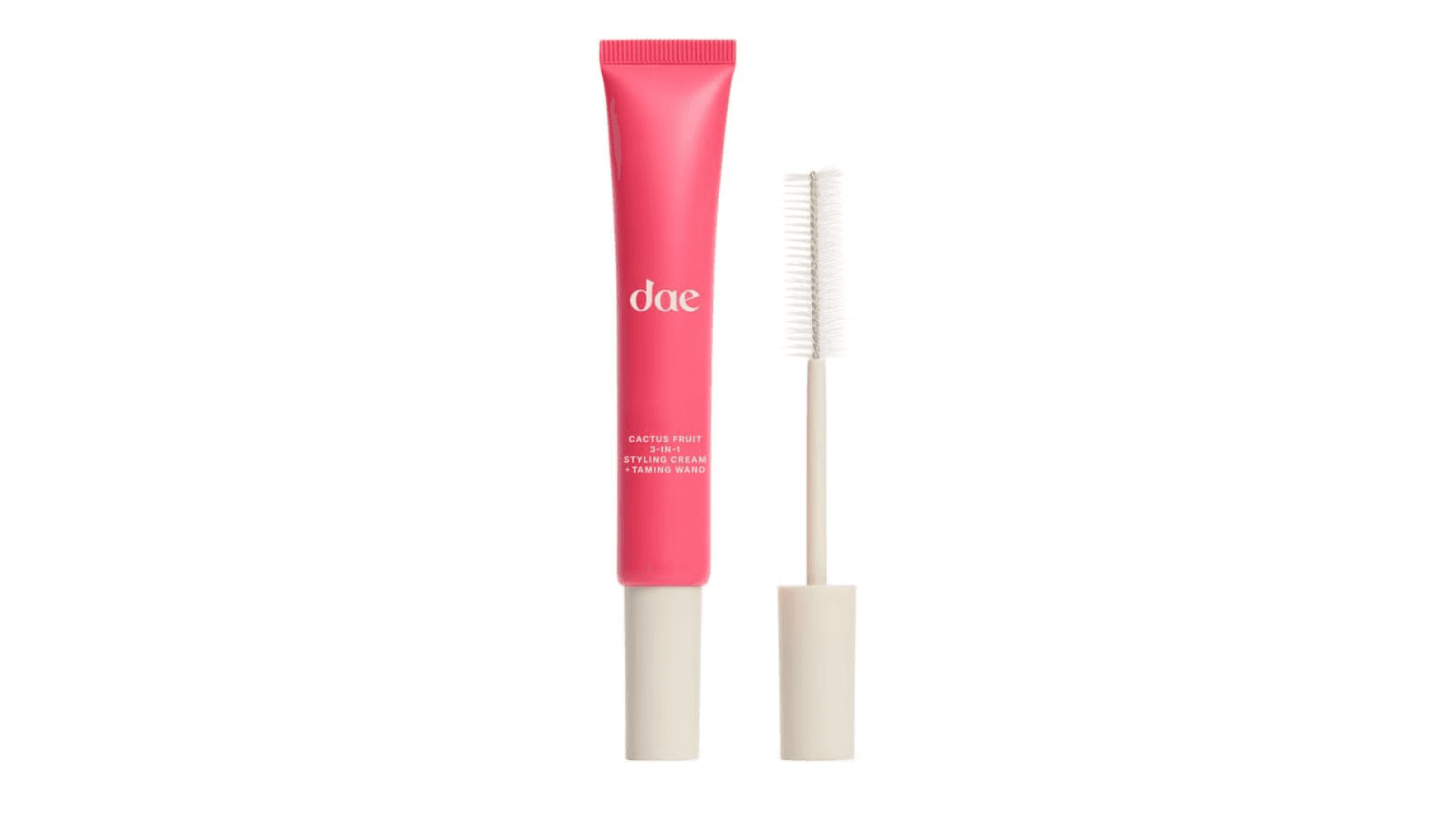DAE Hair Cactus Fruit 3-In-1 Styling Cream & Taming Wand - Tame Flyaways, Smooth Frizz, Style Edges (0.6 oz.)