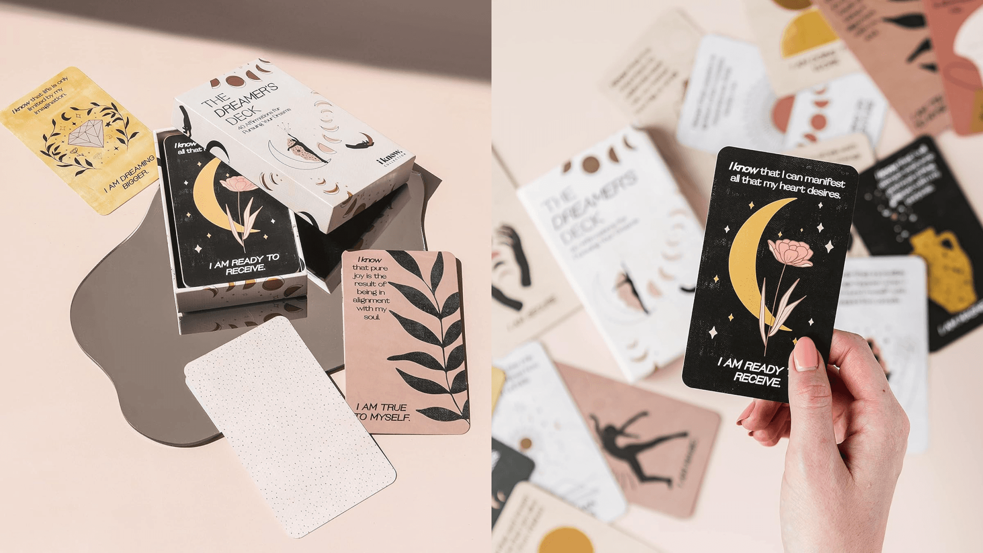 Affirmation card deck