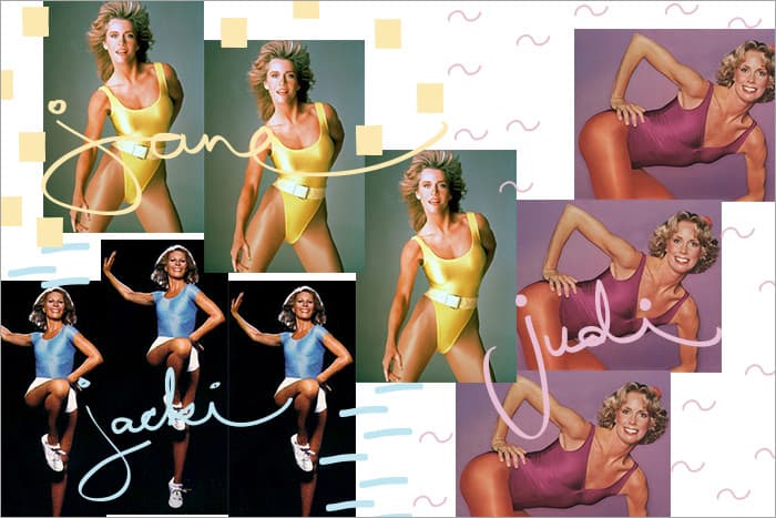 aerobics pioneers Jane Fonda Jazzercize
