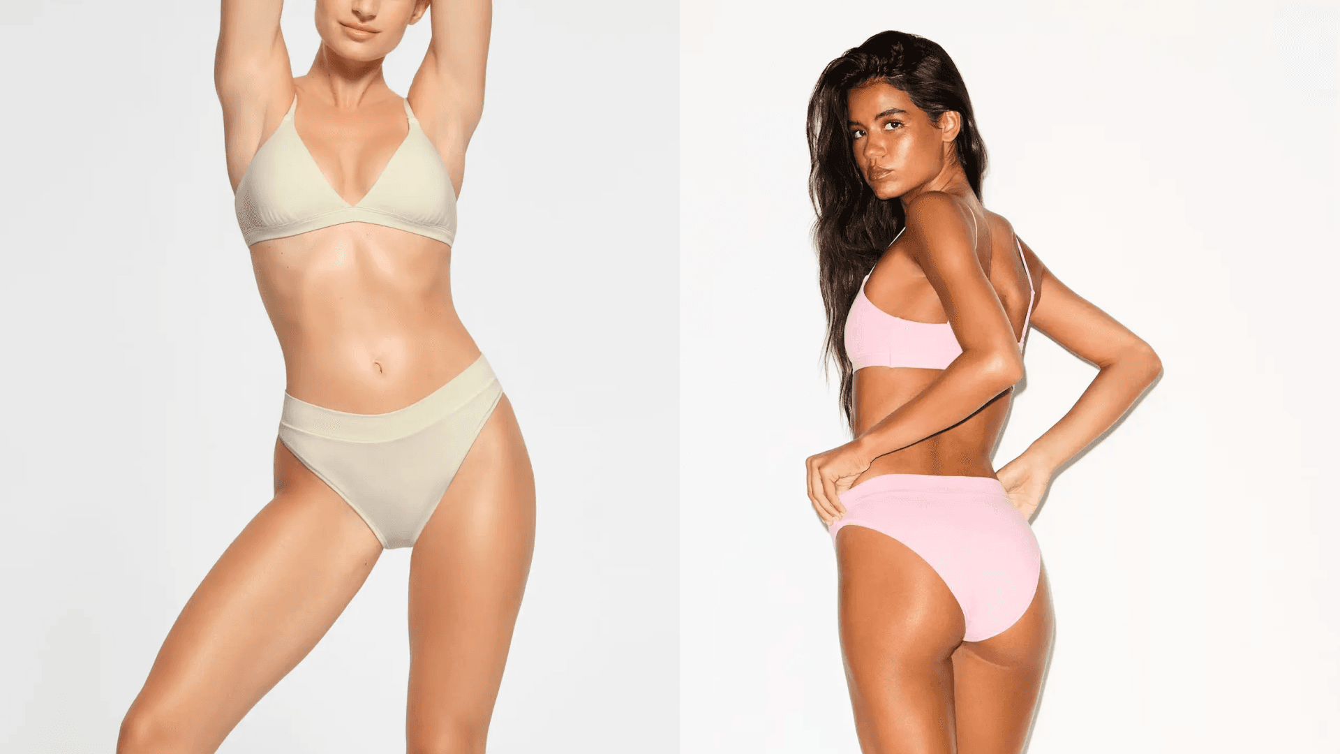 Skims Cotton Jersey Cheeky Tanga