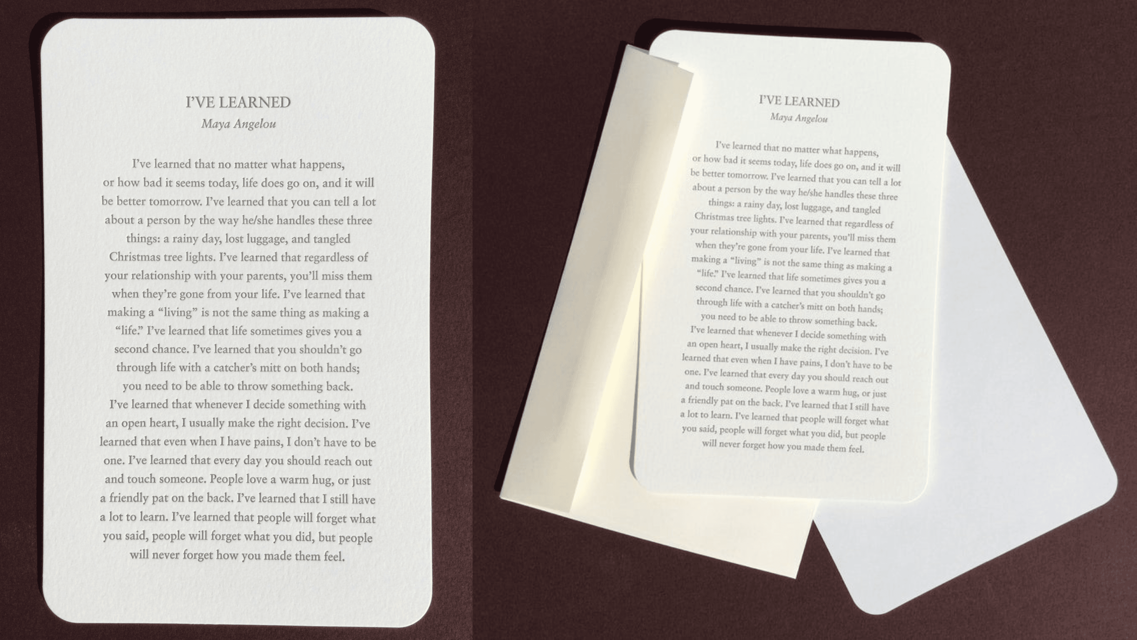 maya angelou inspirational quote print