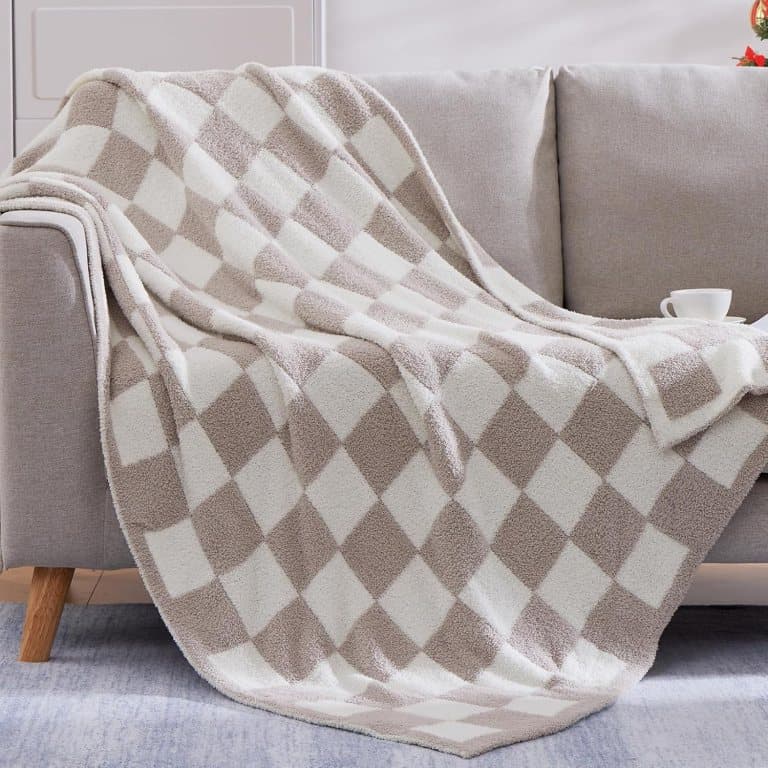 wrensonge checkered throw blanket