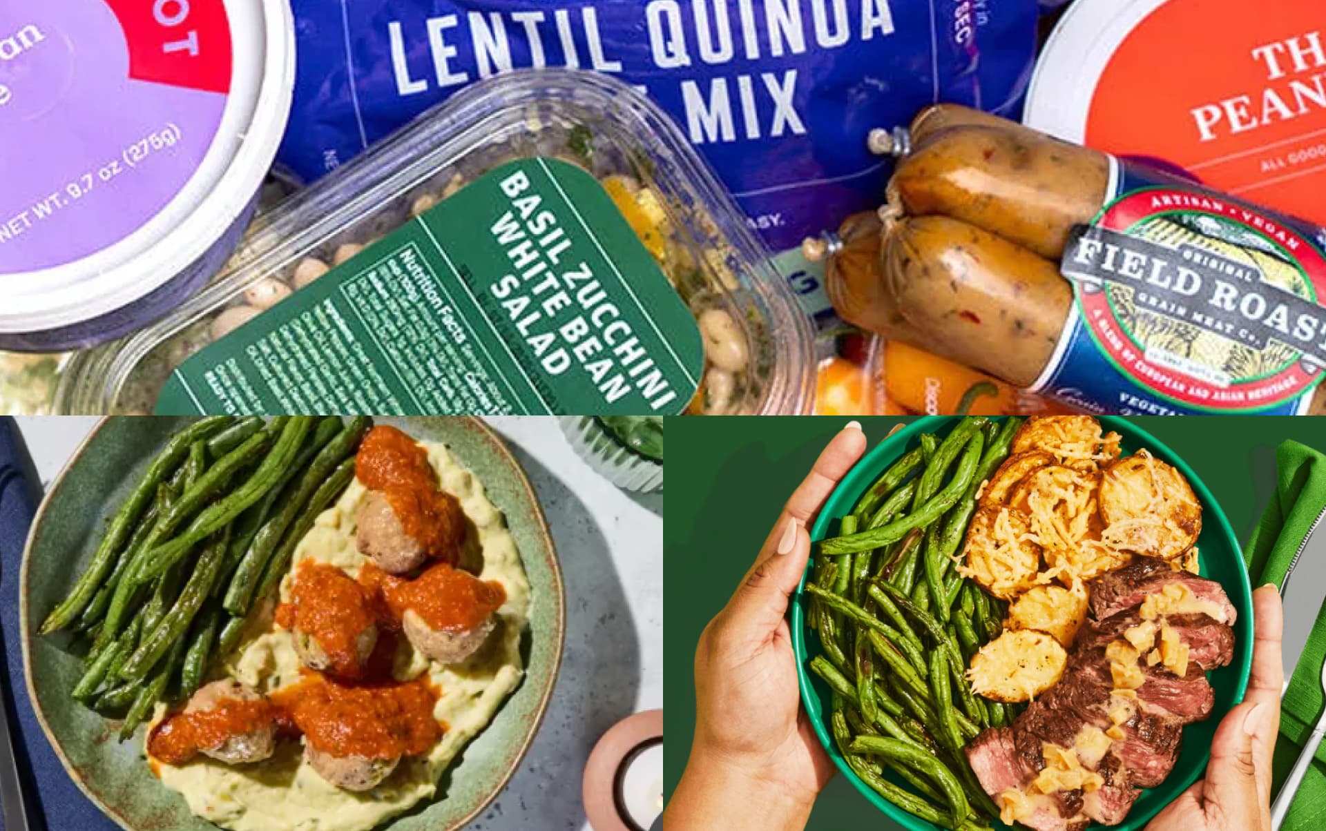 collage of foods