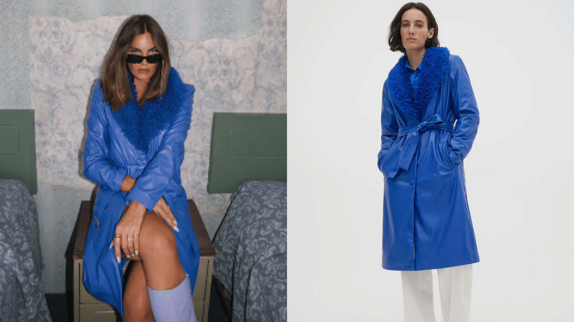 Faux leather jackets