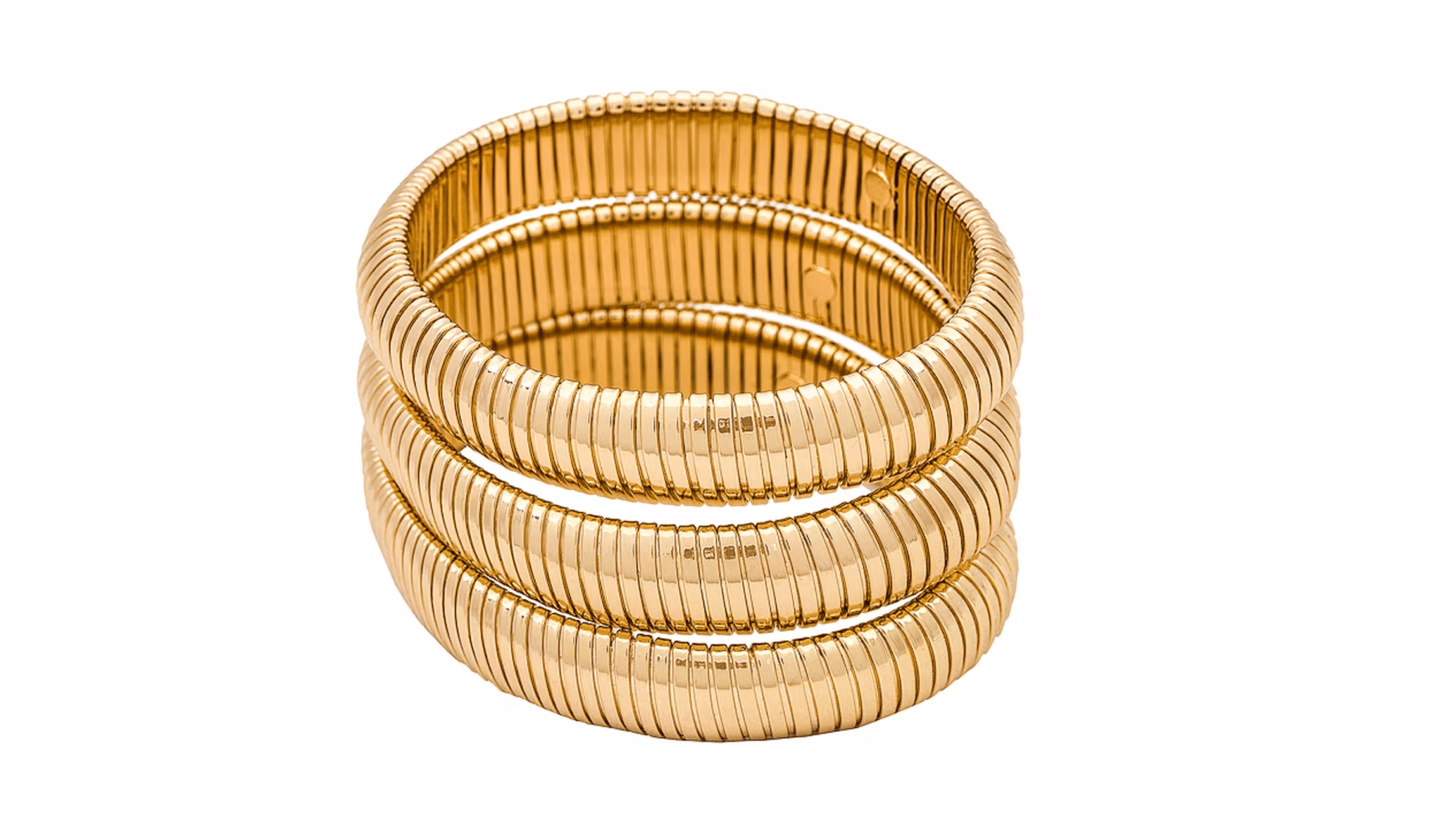 ettika stretchy gold bracelet set