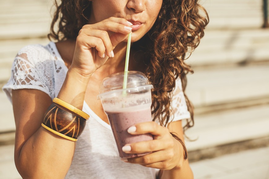 Featured image for The 6 healthiest smoothies and snacks you can get at Jamba Juice, according to a top dietitian