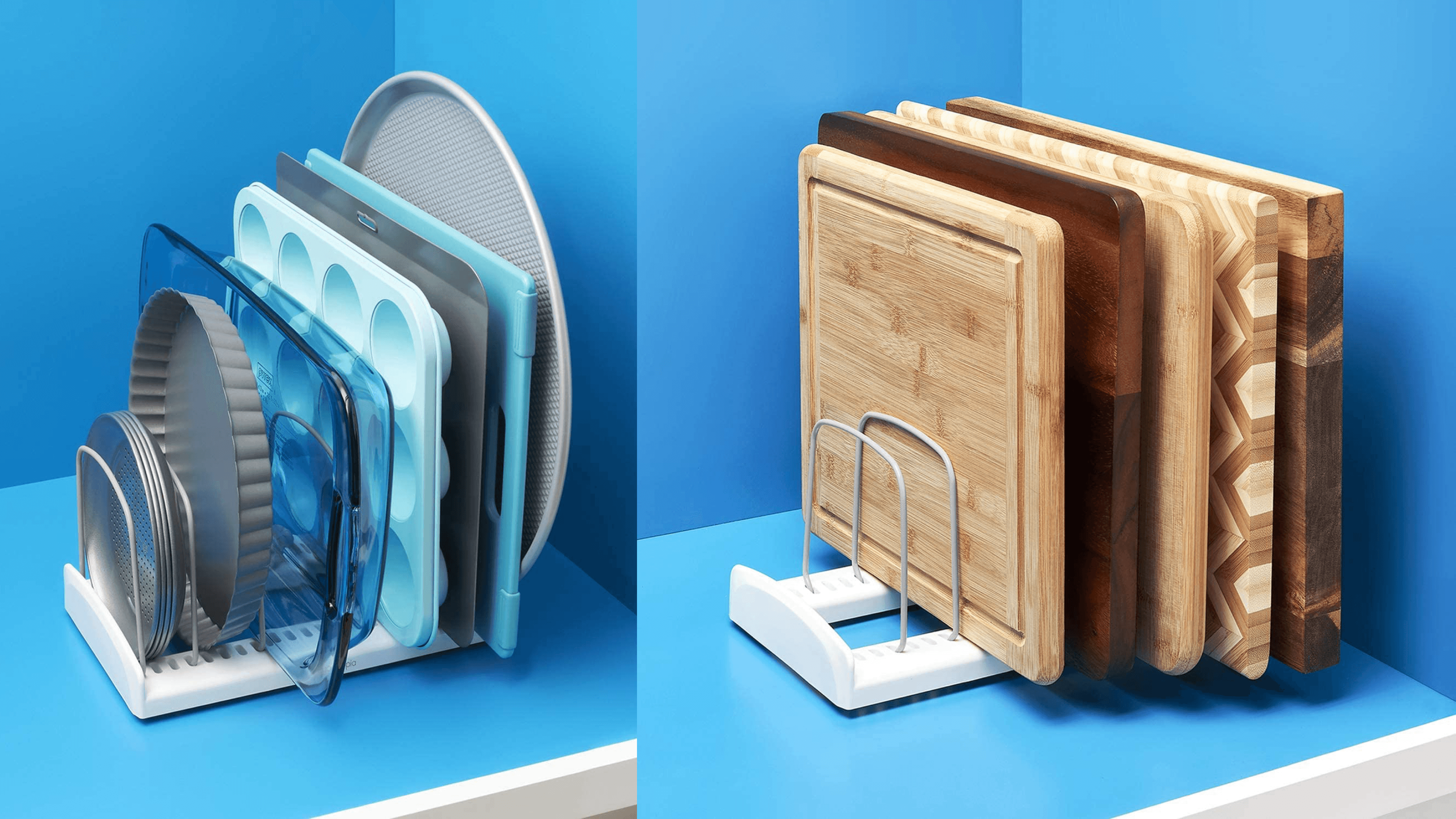 adjustable rack for bakeware and cutting boards