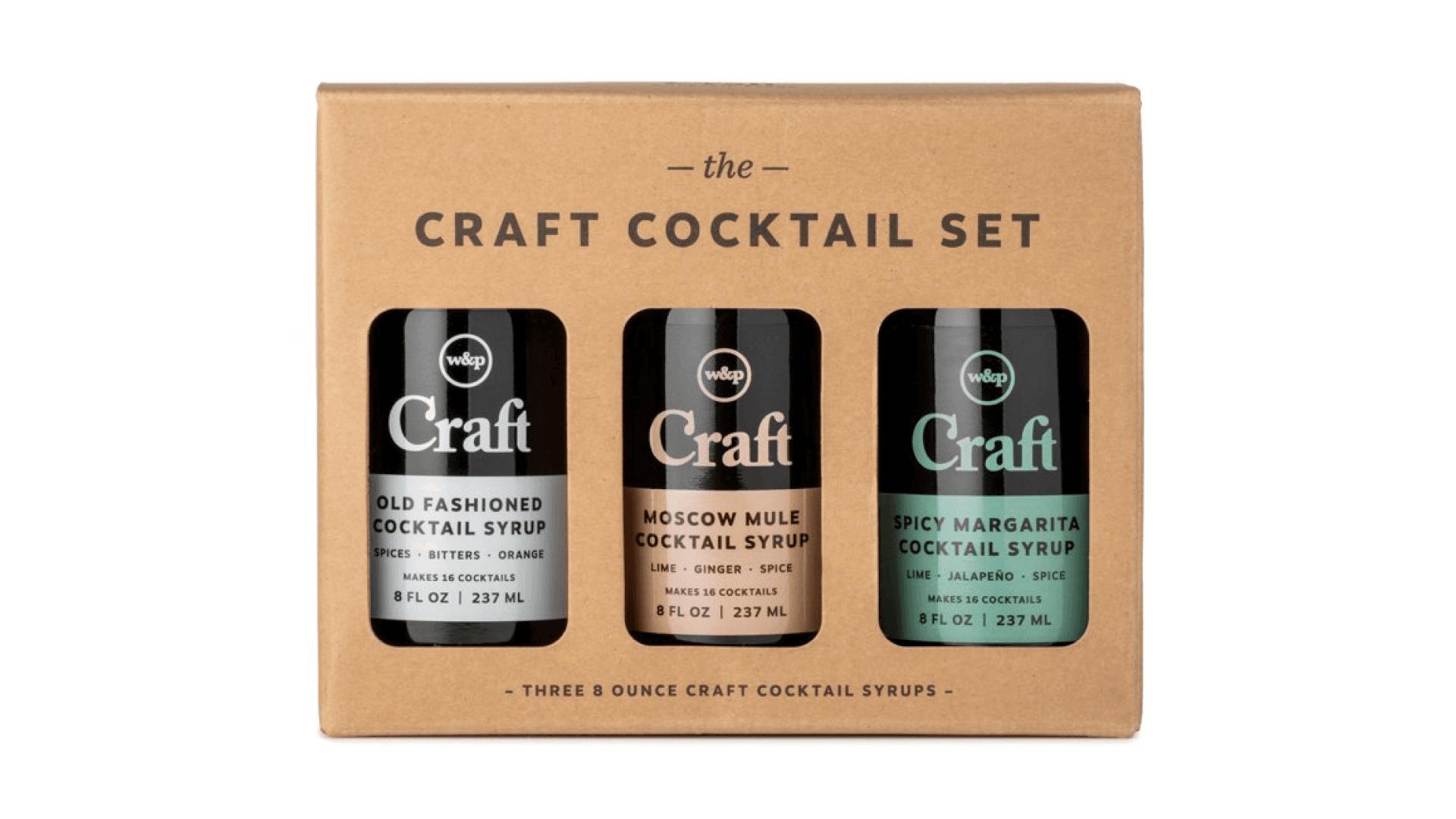 Craft cocktail syrups