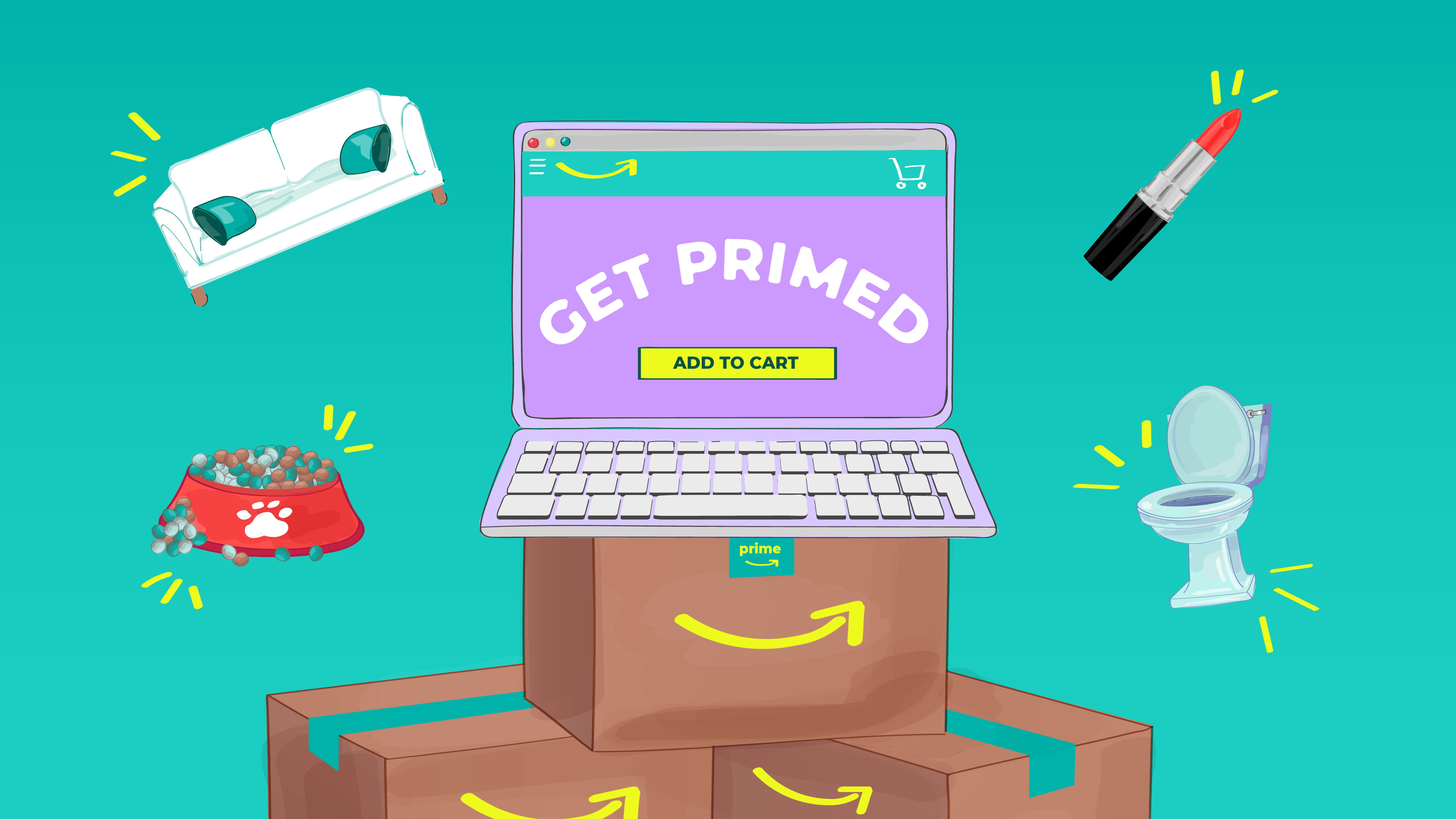 Get Primed Prime Day Hero Image