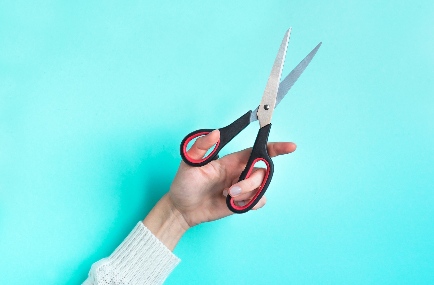 Featured image for Can I cut hair with kitchen scissors? A stylist answers