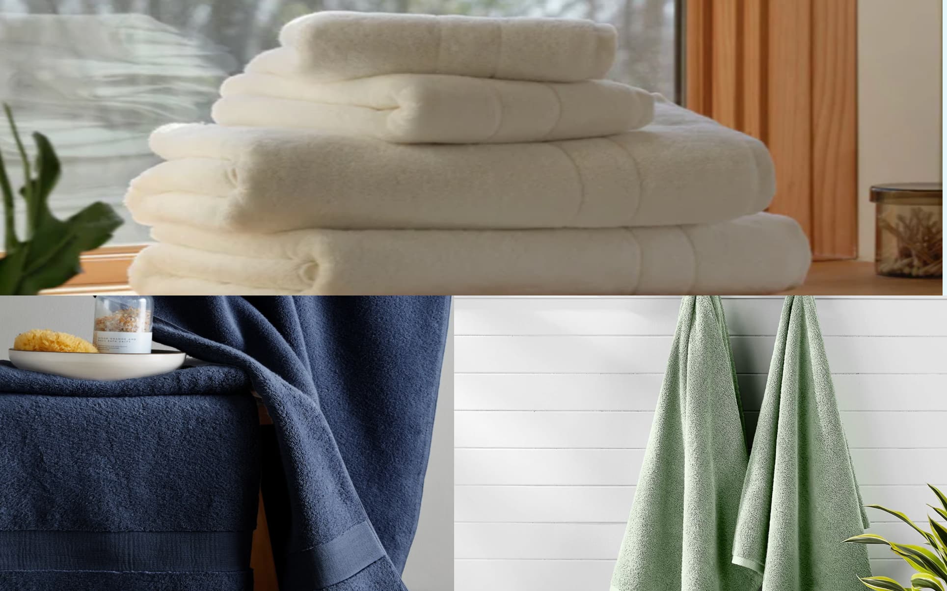 towel collage