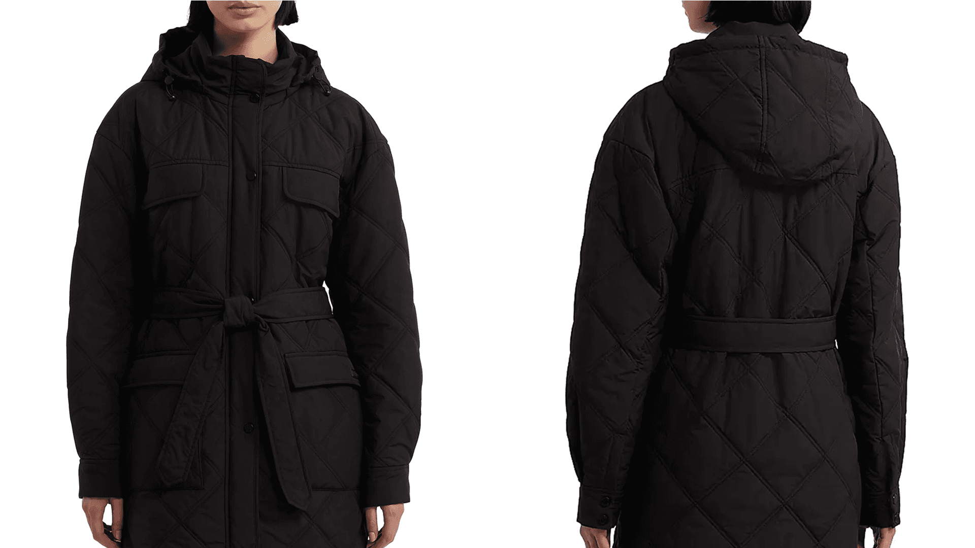 hooded coat