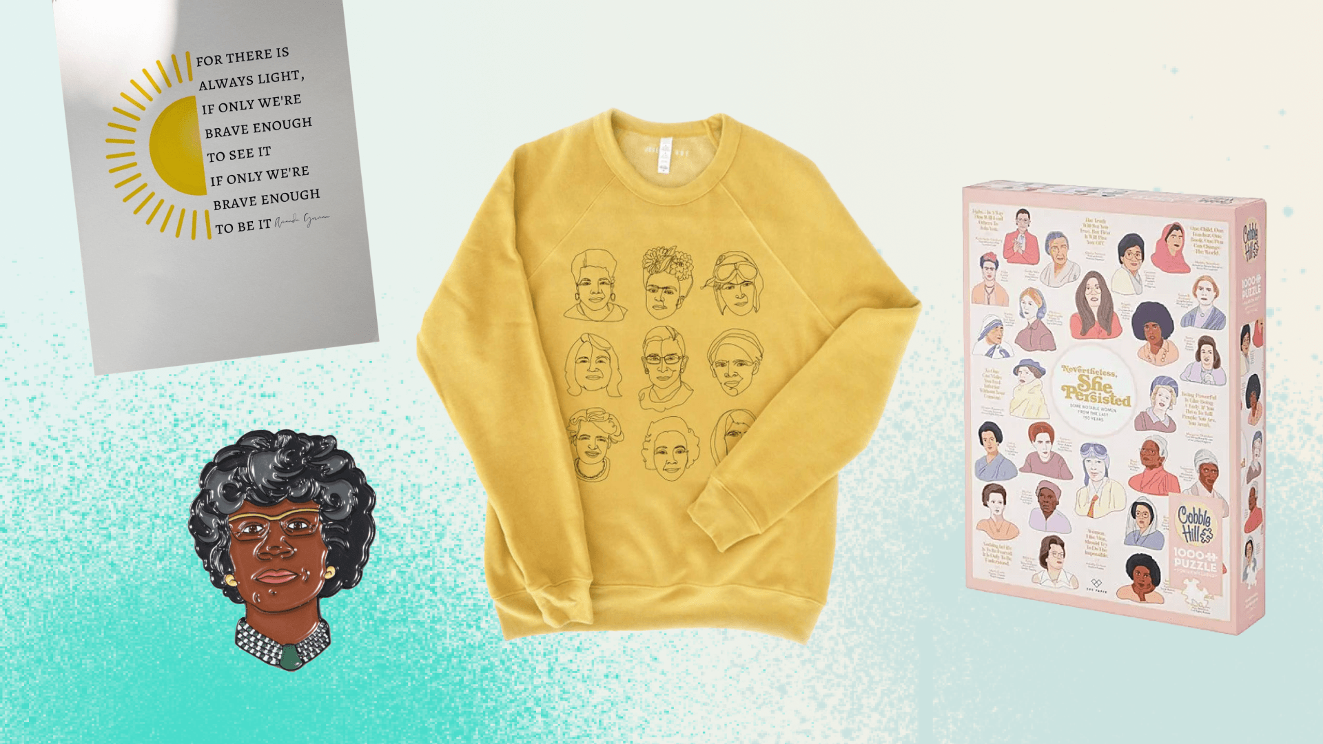 products that celebrate famous women in history