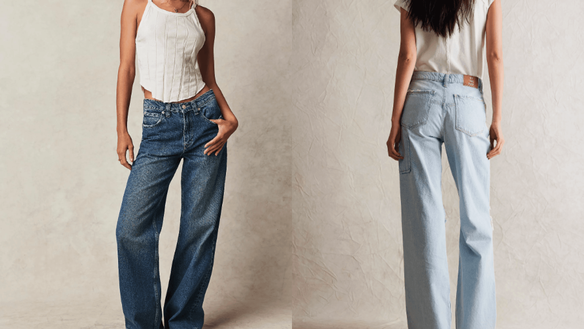 Baggy High-Rise Jeans