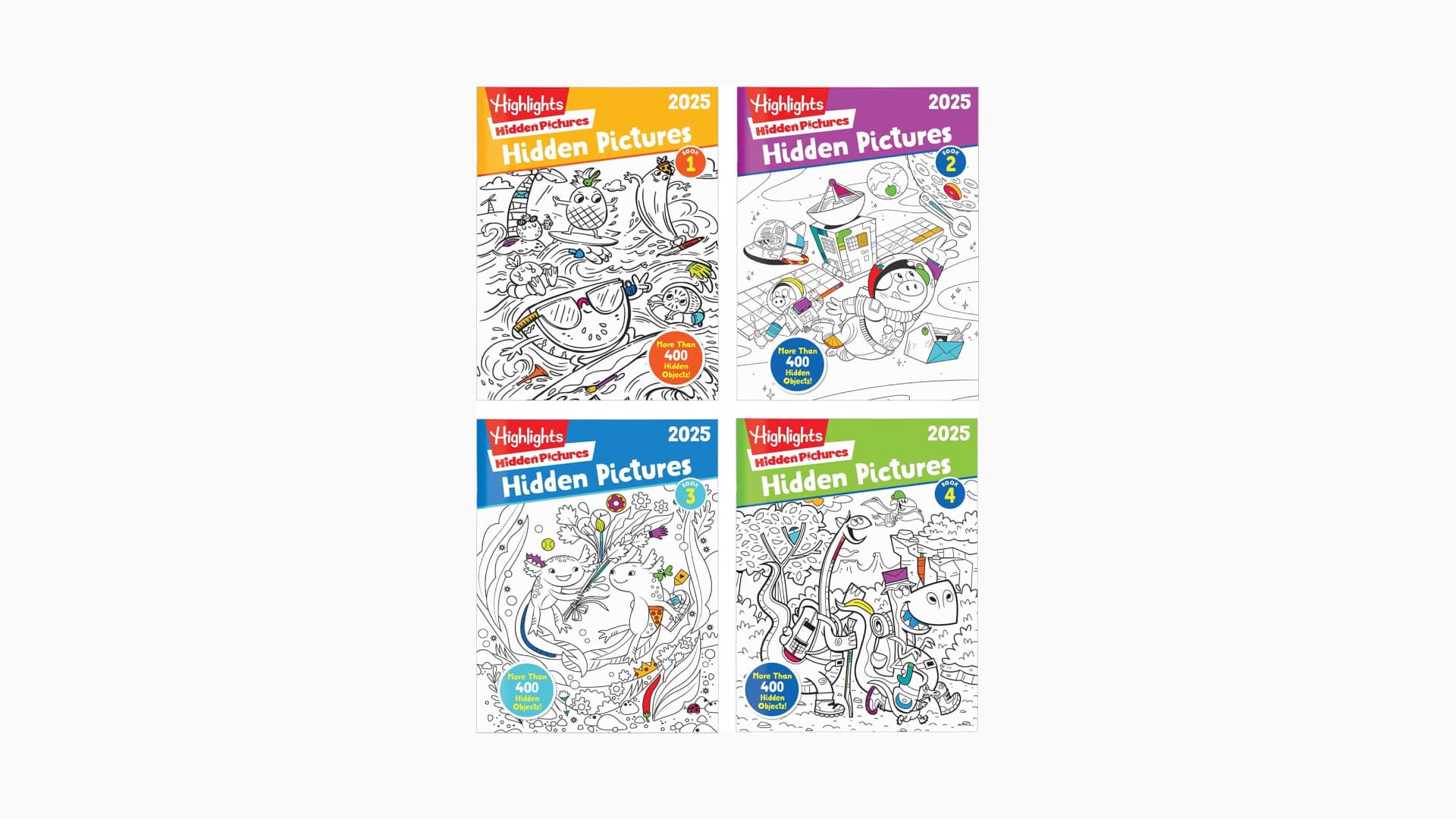 Highlights Hidden Pictures 2025 Activity Books for Kids