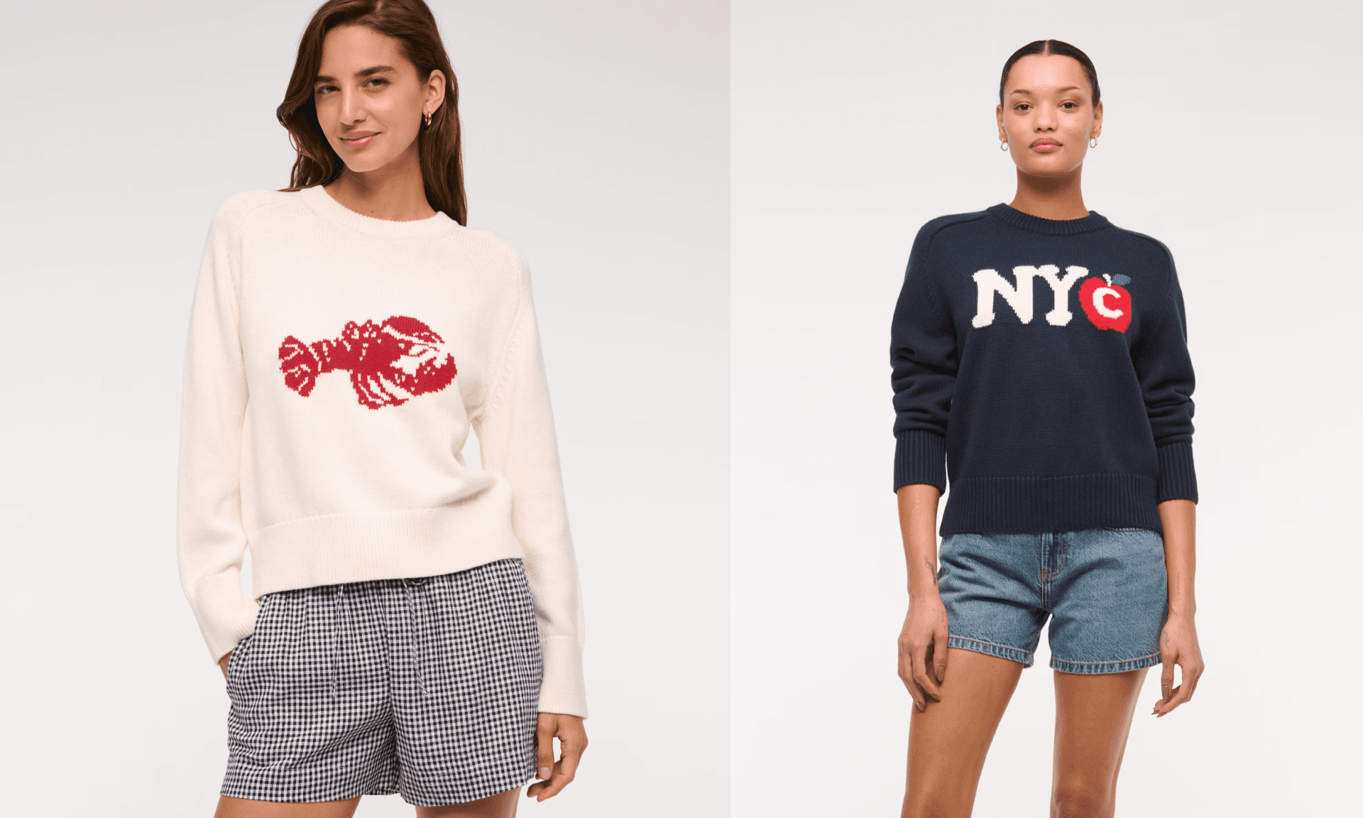 The A&F Madeline Textural Crew Sweater