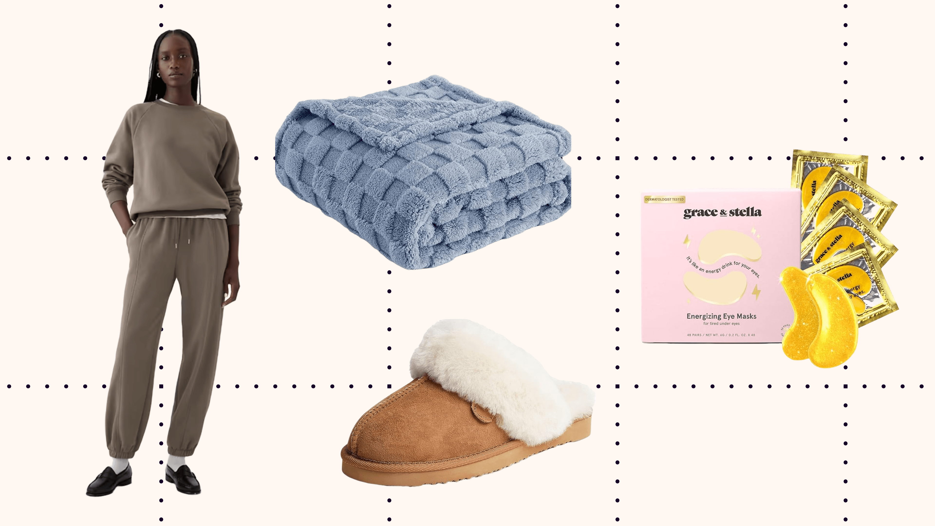 holiday couch hang outfit