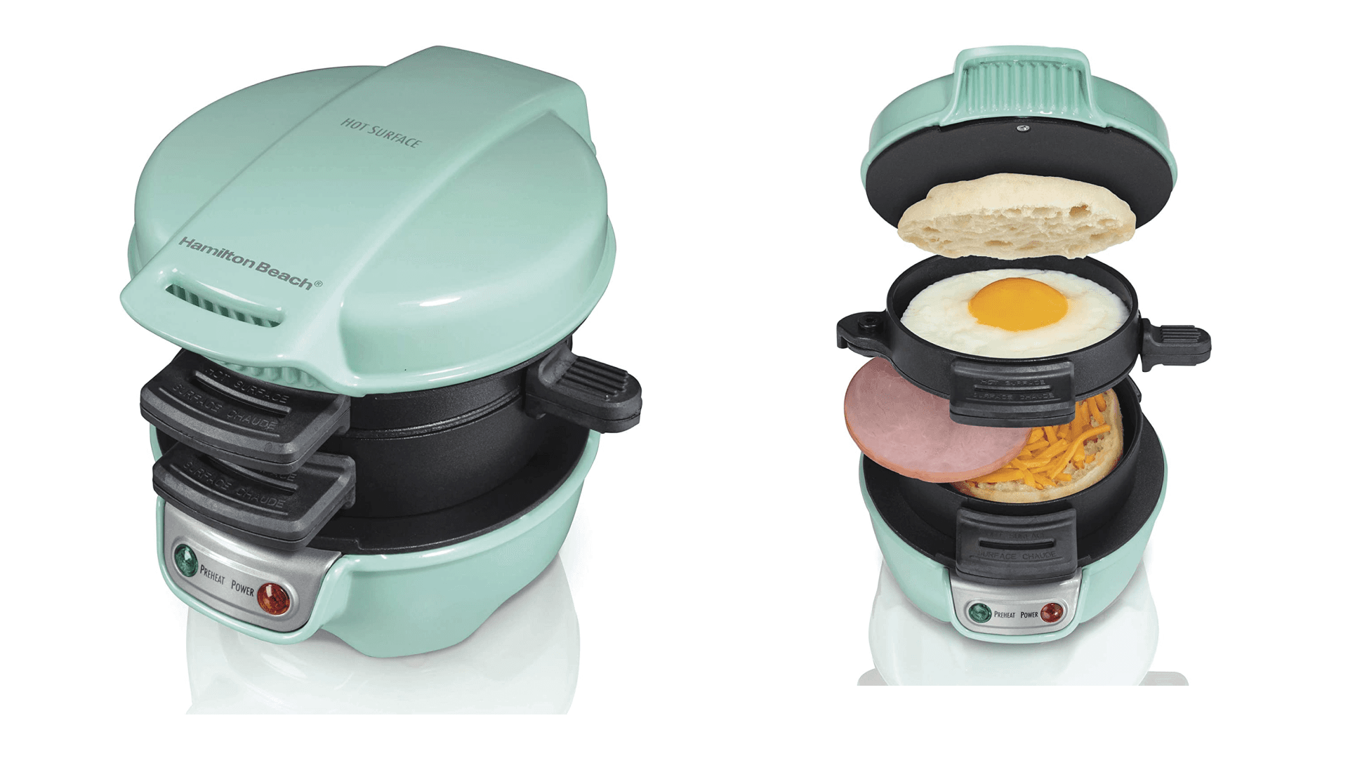 Breakfast sandwich maker