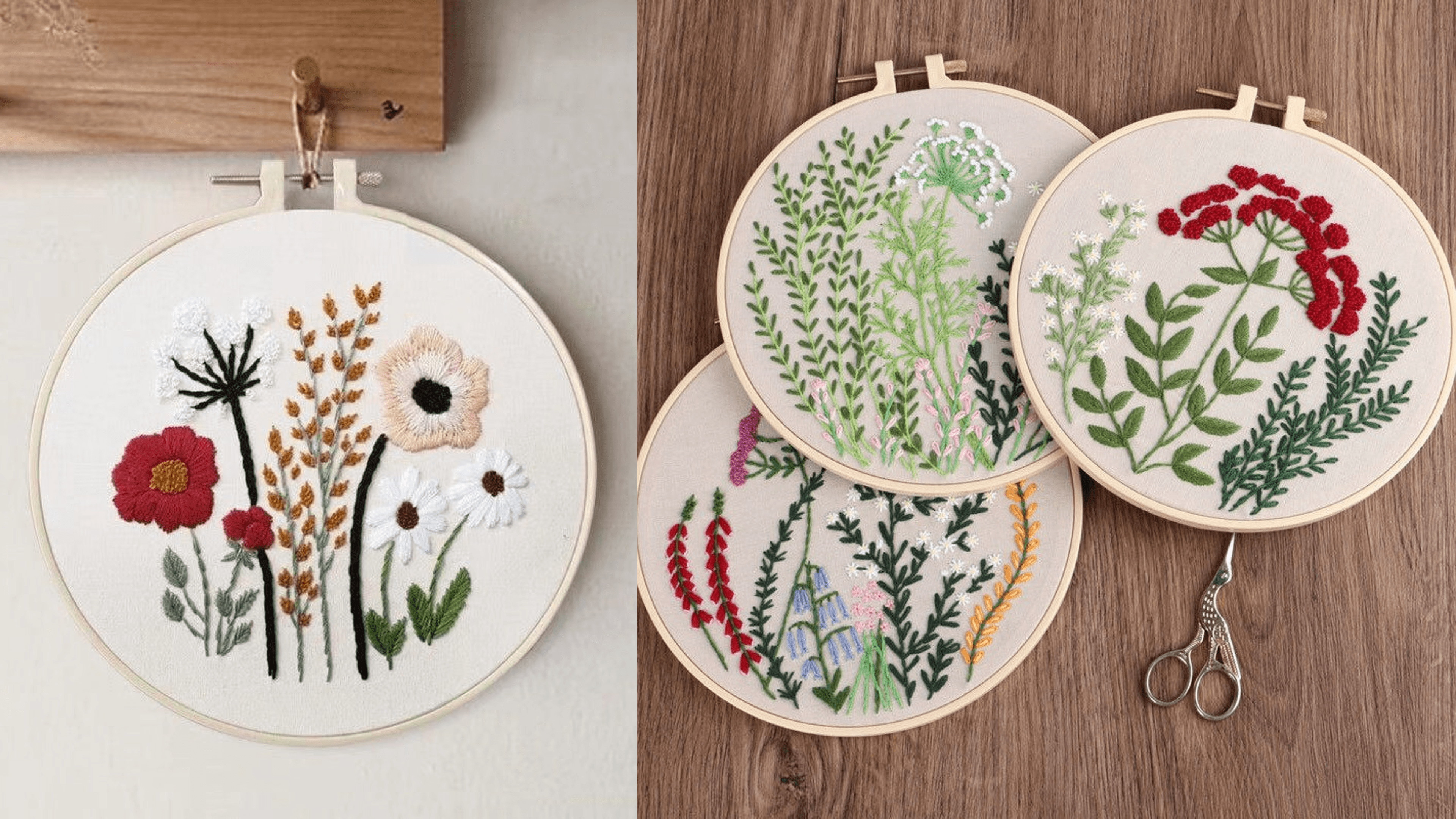 An embroidery kit