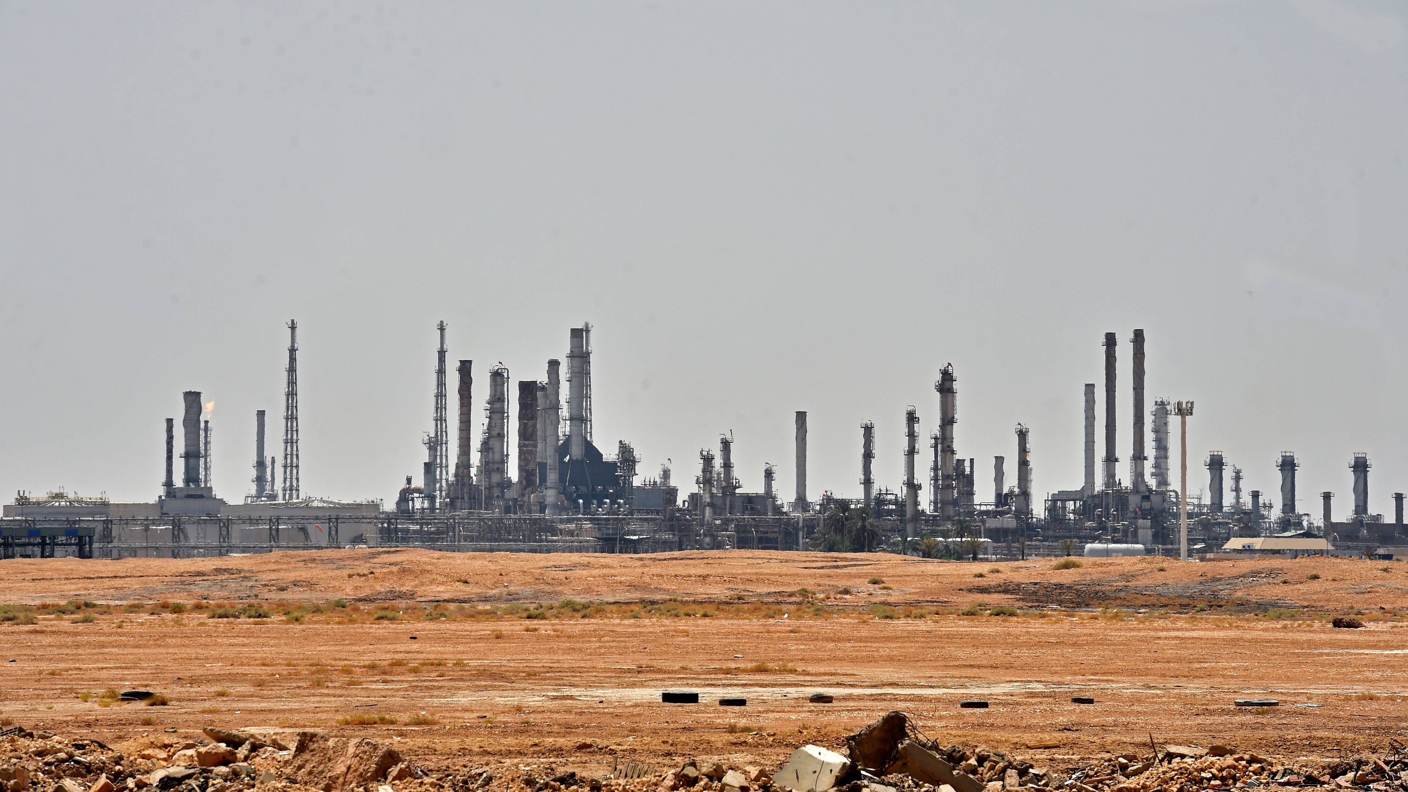Oil Field in Saudi Arabia