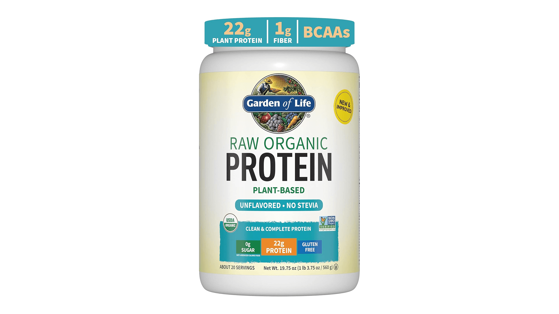 Garden of Life Organic Vegan Protein Powder in unflavored